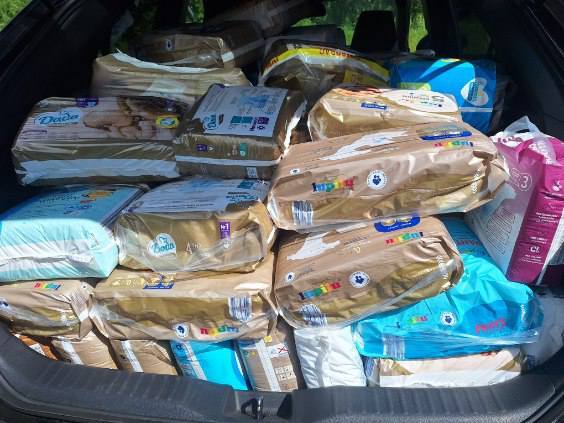 Akcja "Pielucha dla Malucha" w Tarnowskich Górach