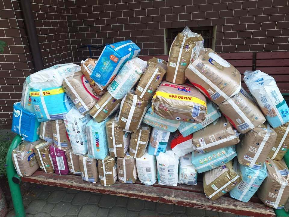 Akcja "Pielucha dla Malucha" w Tarnowskich Górach