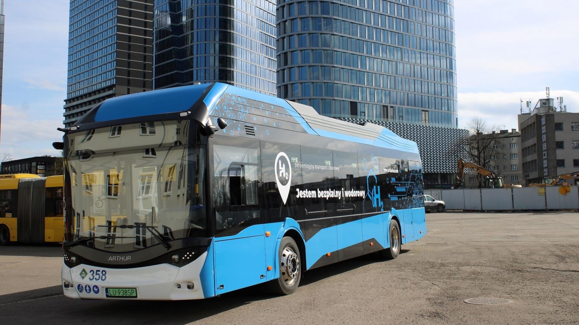 Autobus wodorowy w Katowicach