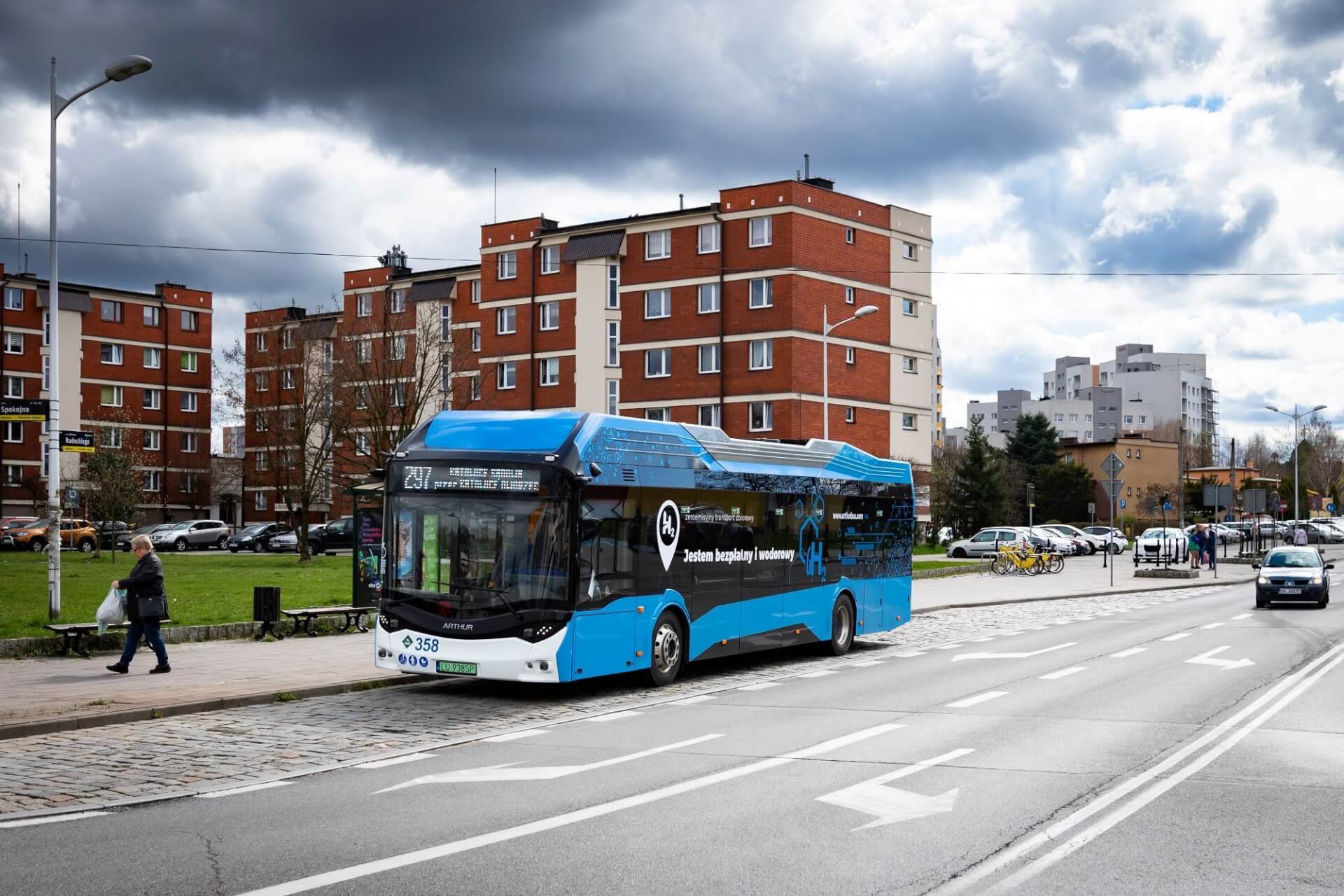 Autobus wodorowy w Katowicach