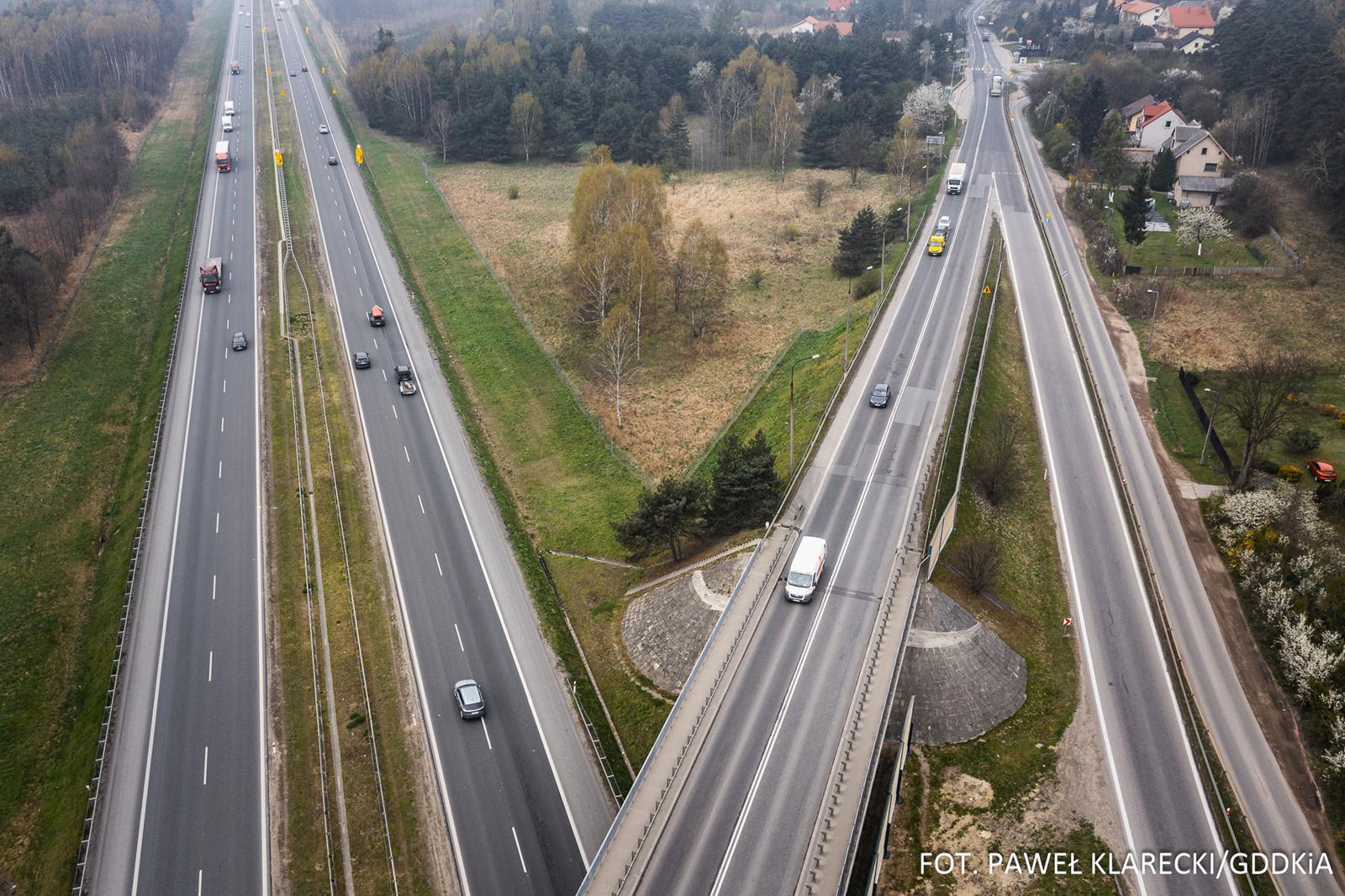 Autostrada A4 węzeł Byczyna
