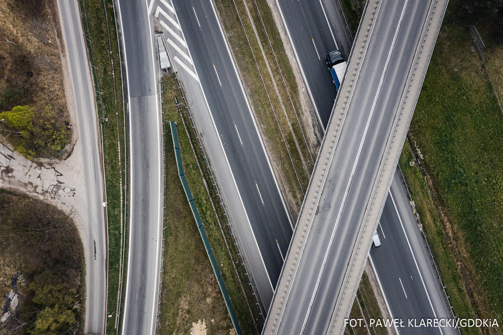 Autostrada A4 węzeł Byczyna