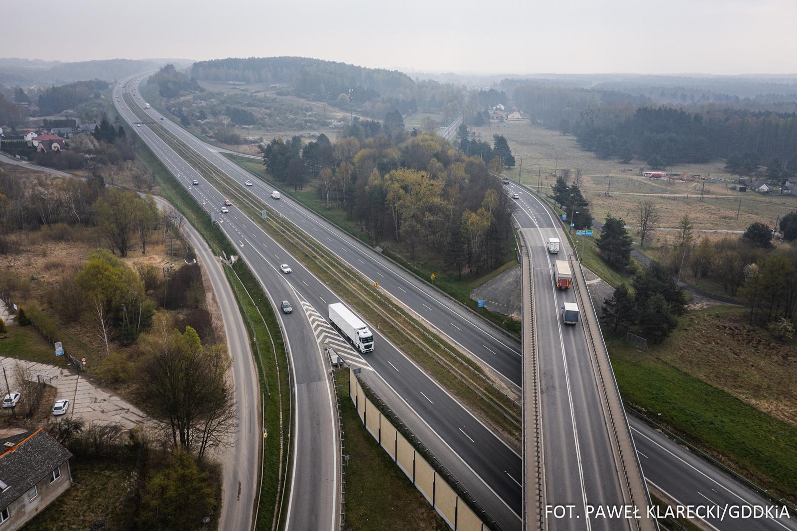 Autostrada A4 węzeł Byczyna