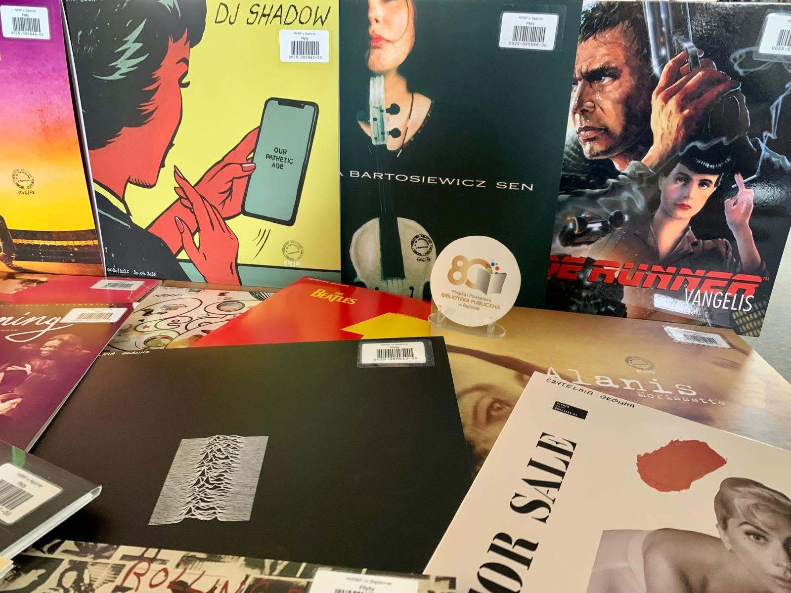 Bedzin biblioteka winyle