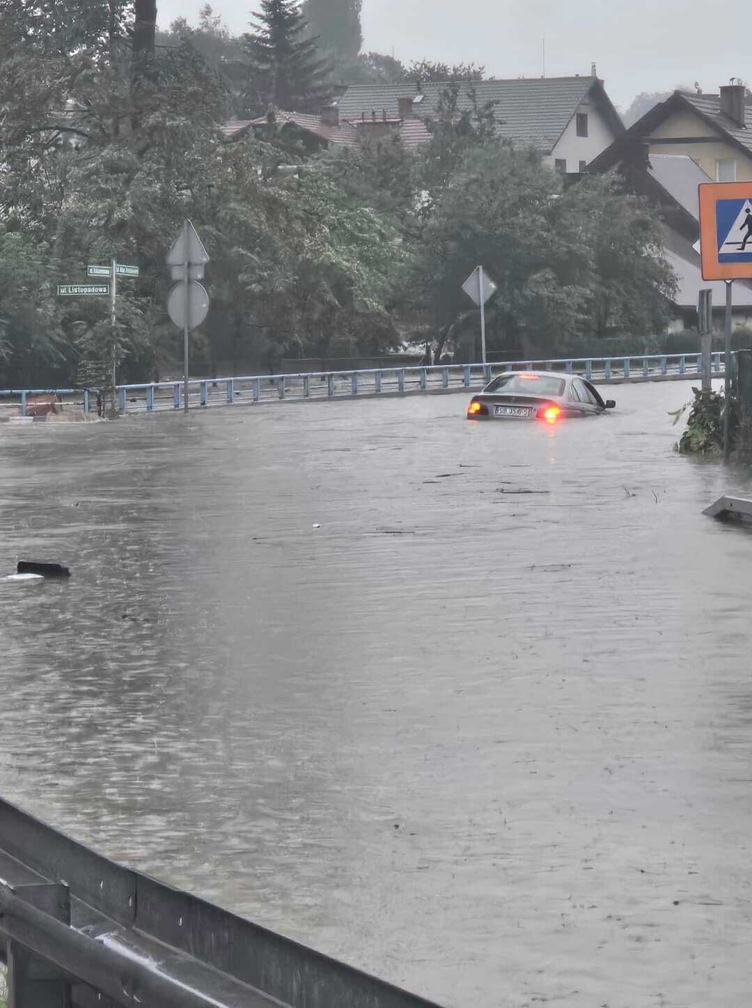 Bielsko biala zalania 4 czerwca 03