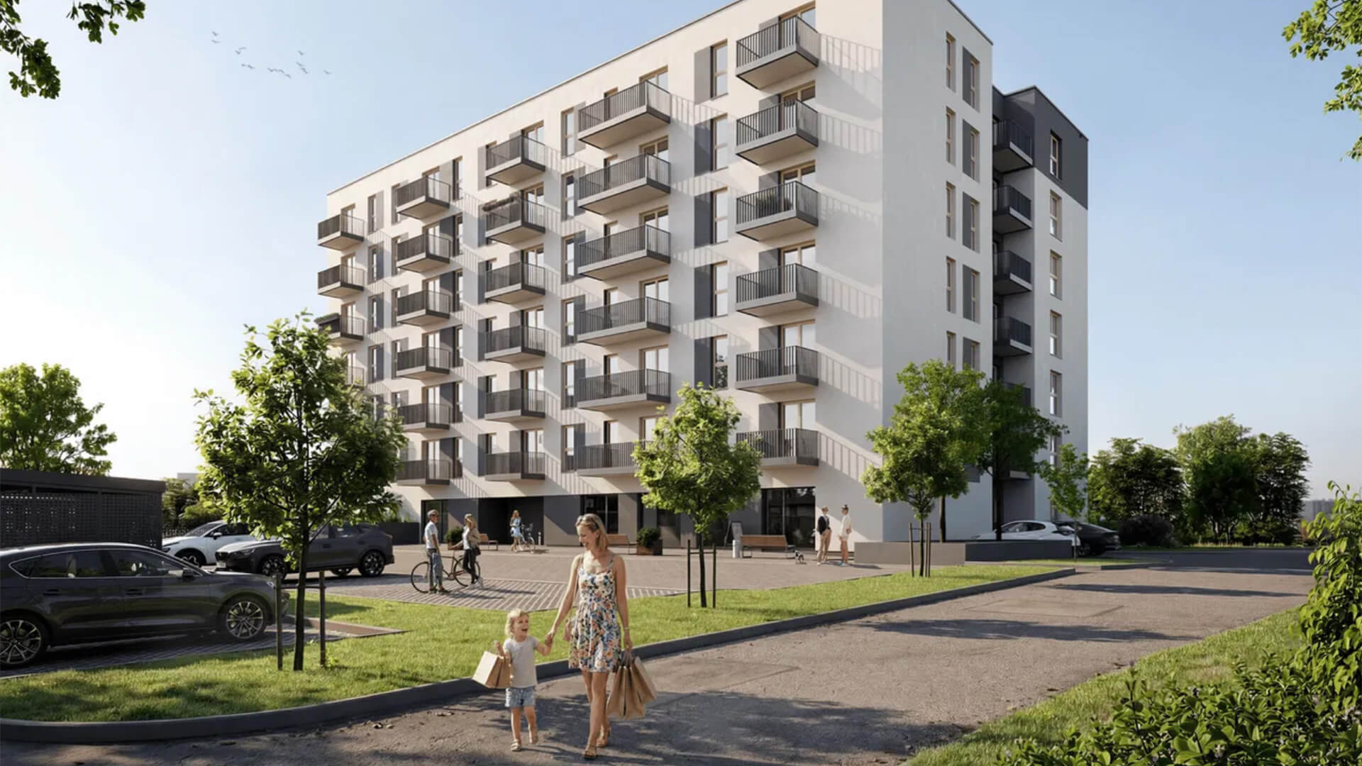 Wizualizacja inwestycji przy ul. Mazurskiej w Szombierkach