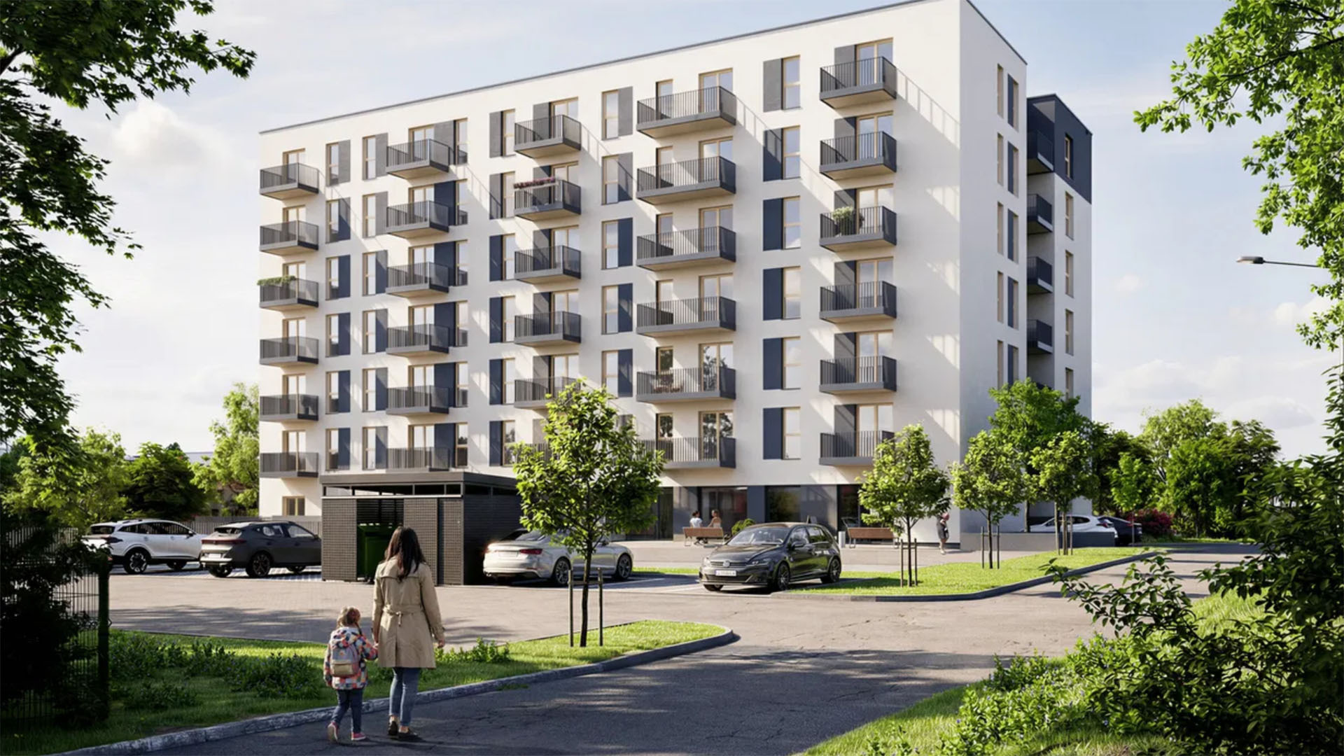 Wizualizacja inwestycji przy ul. Mazurskiej w Szombierkach