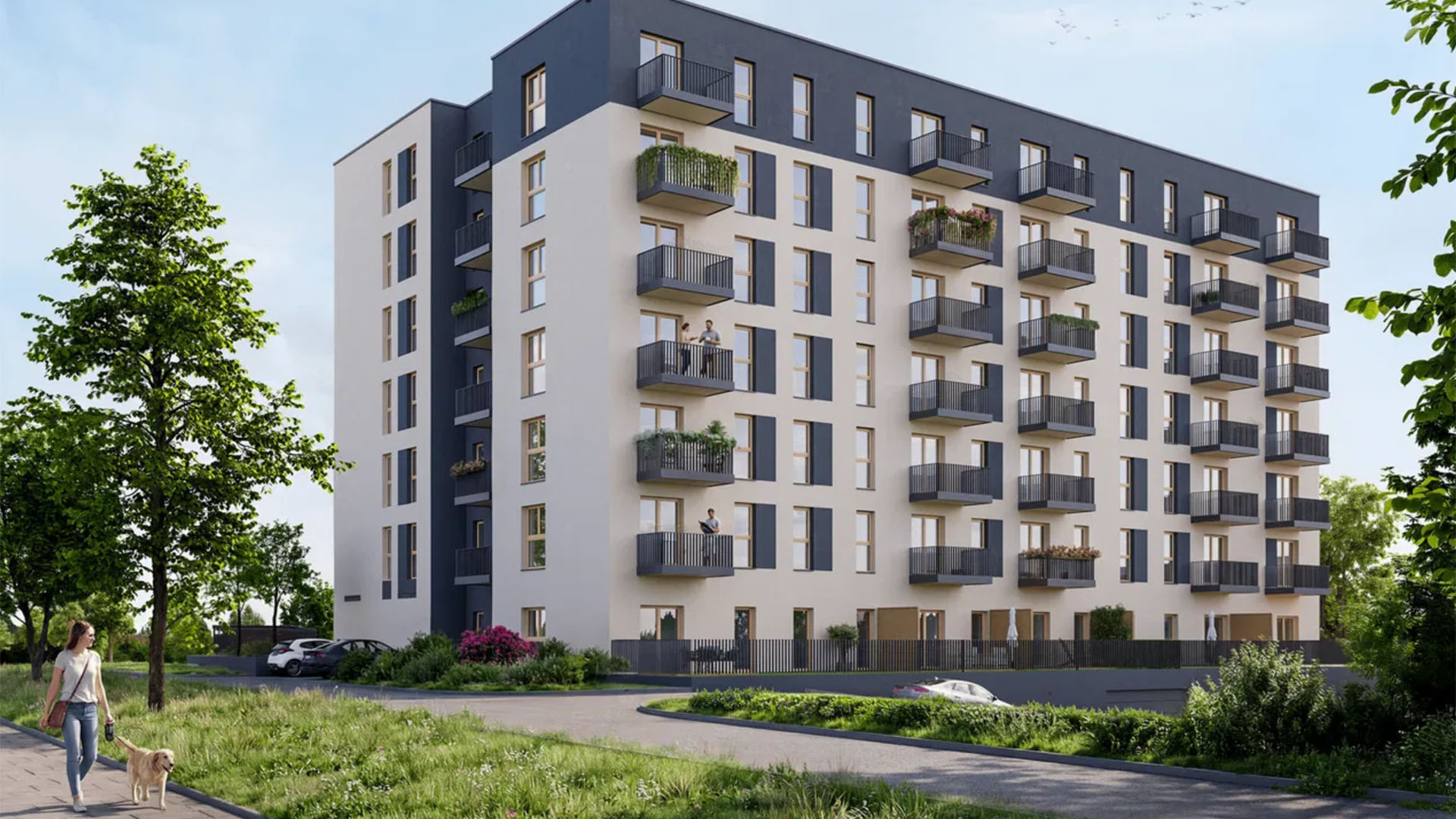 Wizualizacja inwestycji przy ul. Mazurskiej w Szombierkach