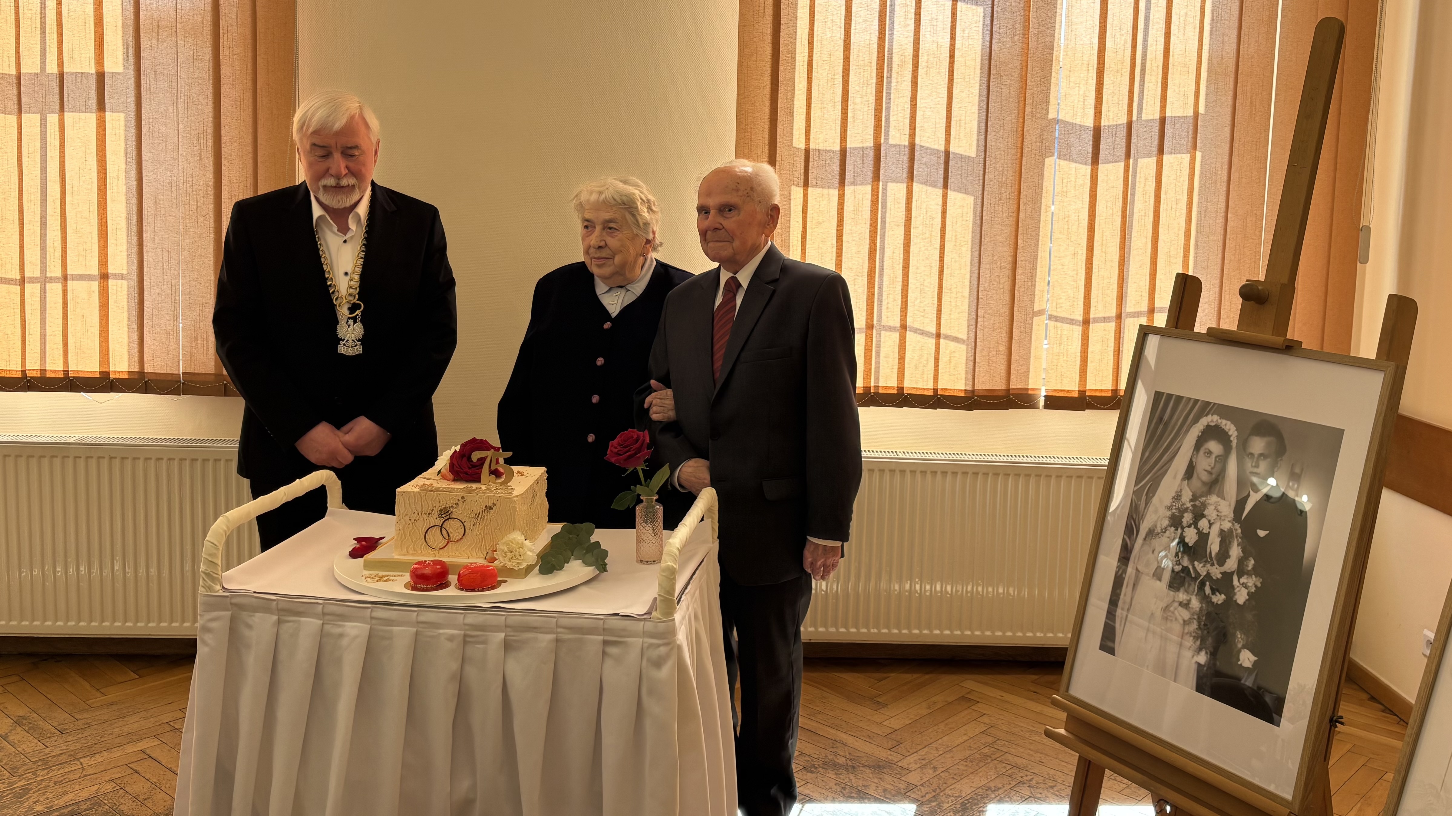 Brylantowe gody w województwie śląskim. Ta para z Łazisk Górnych wytrwała w małżeństwie 75 lat!