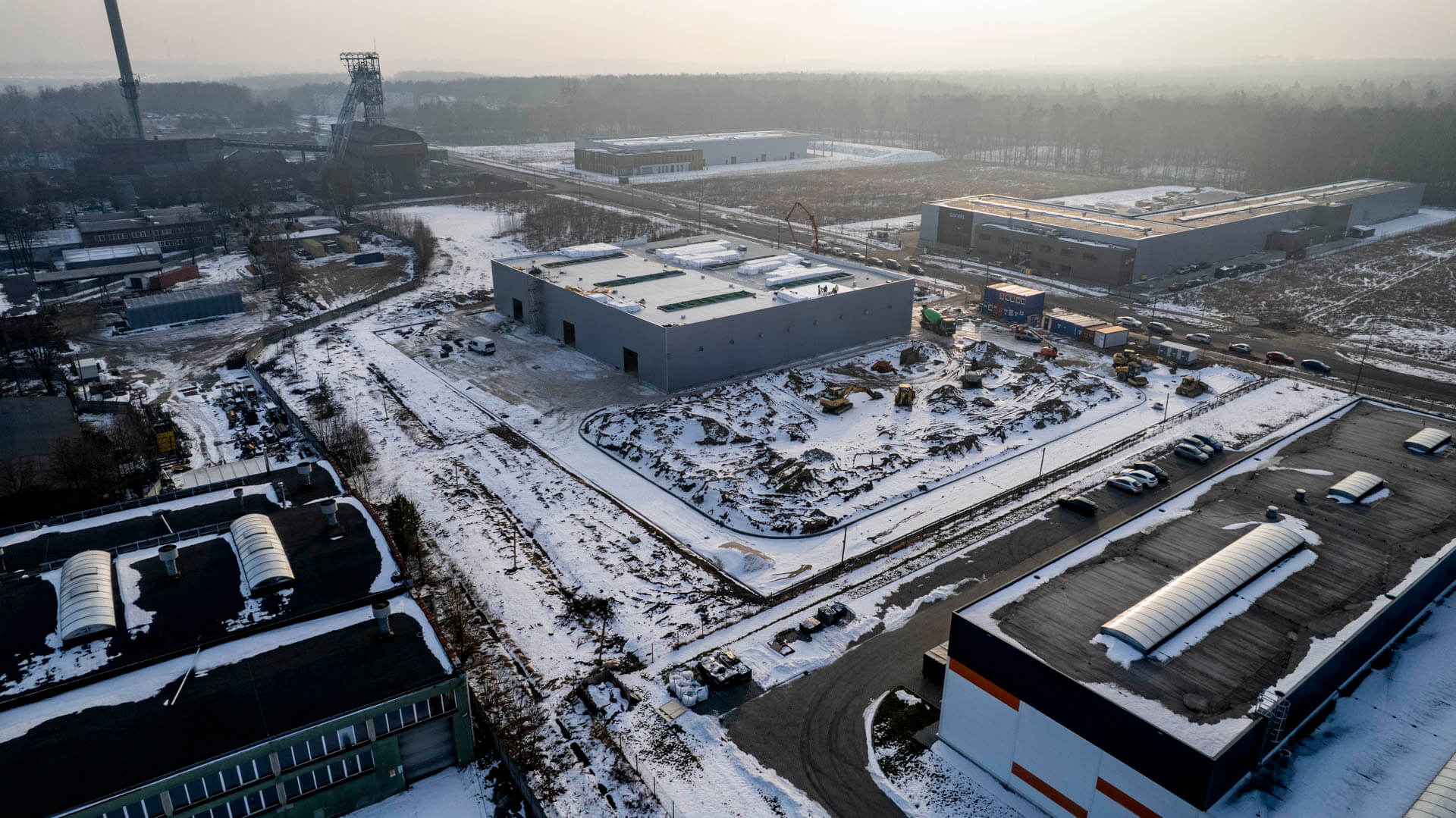 Budowa zakładu Domgos 2 w Bytomiu