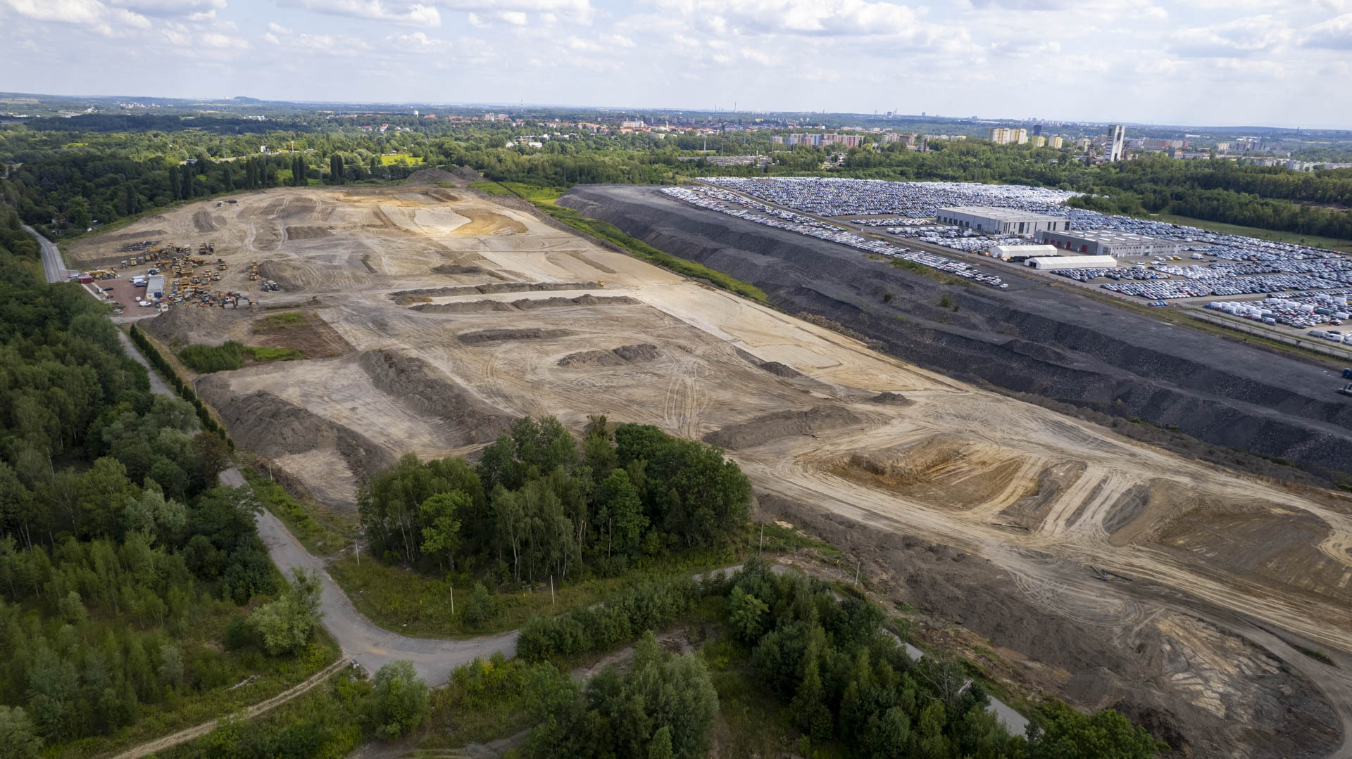 Budowa centrum magazynowo-usługowego Panattoni Bytom