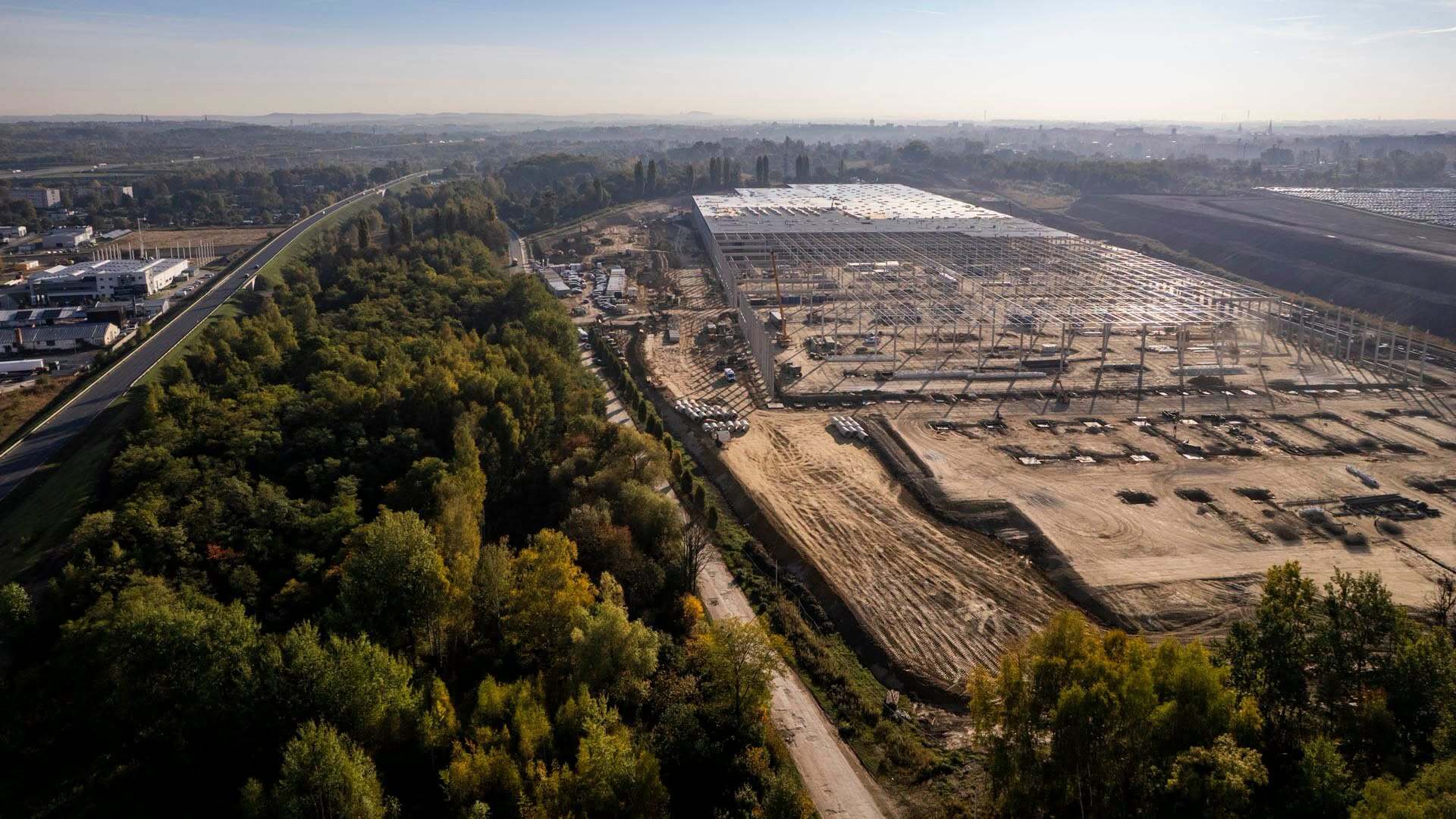 Budowa centrum logistycznego przy ul. Węglowej