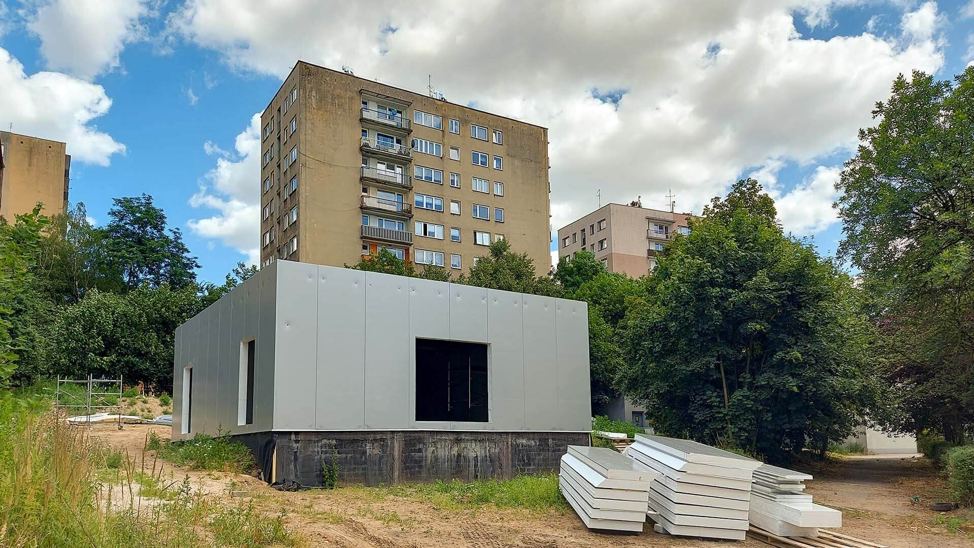Budowa nowej Żabki przy ul. Witczaka 10 w Bytomiu