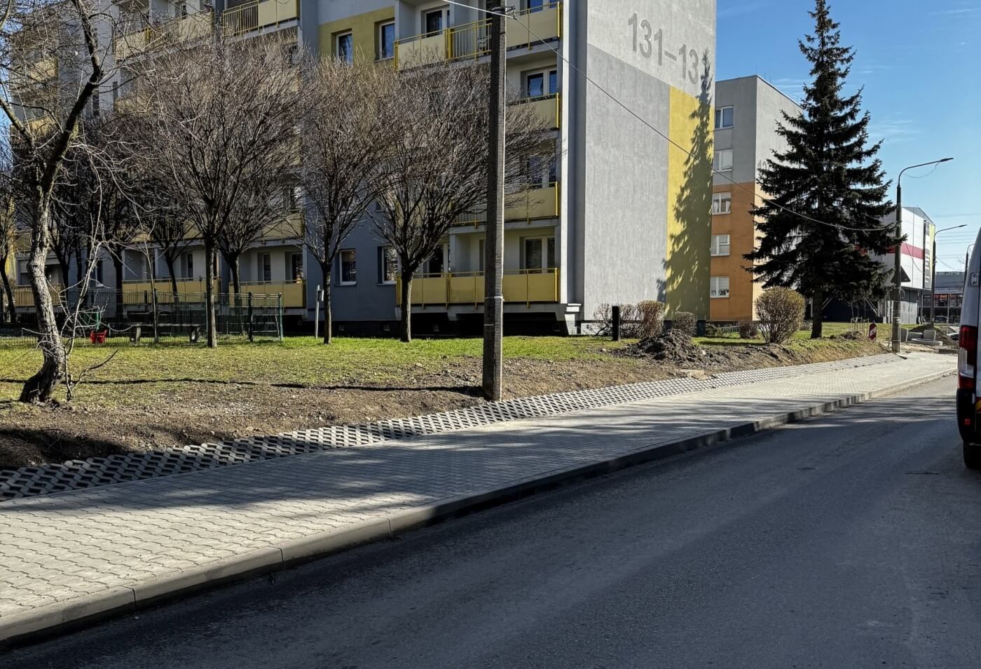 Bytom przebudowa ul nickla 8