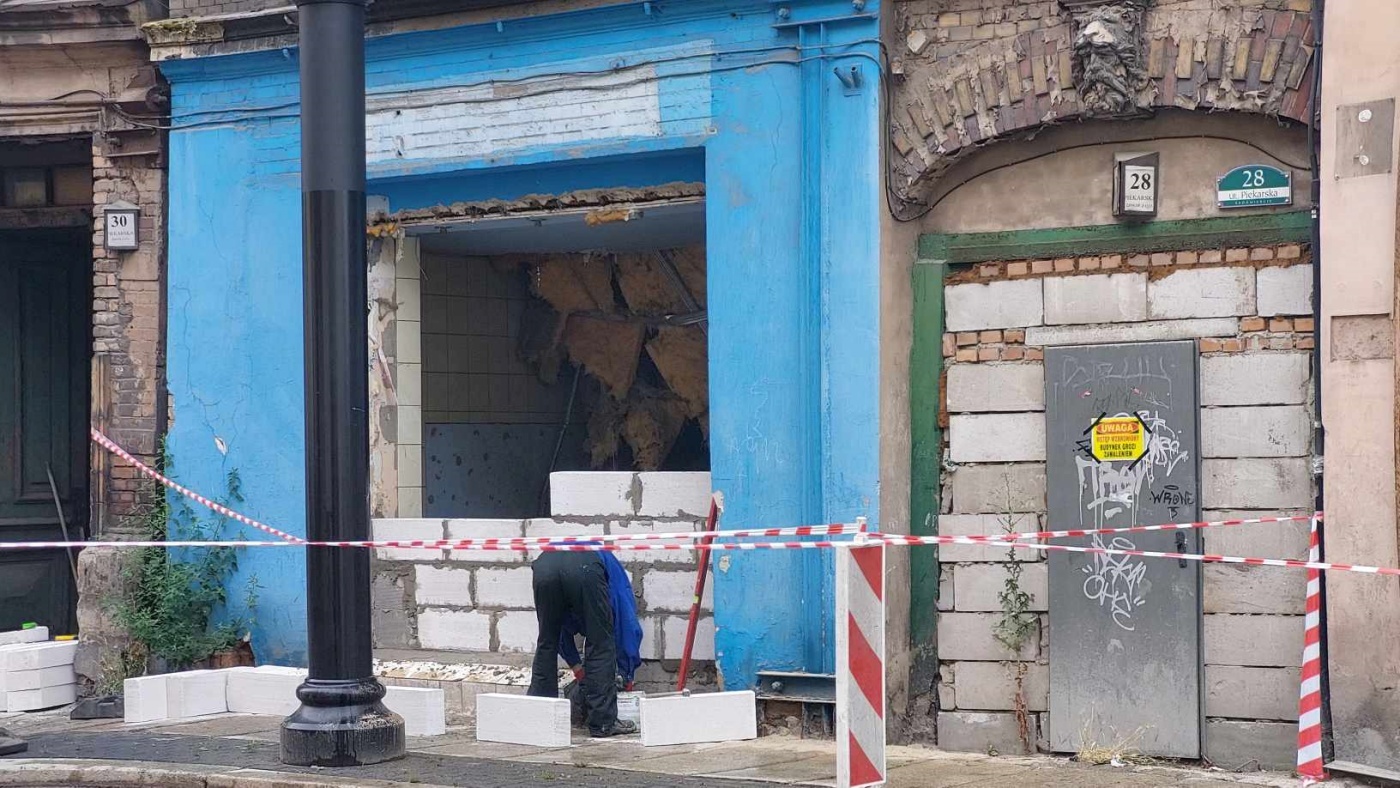 Bytom zawalona kamienica 2