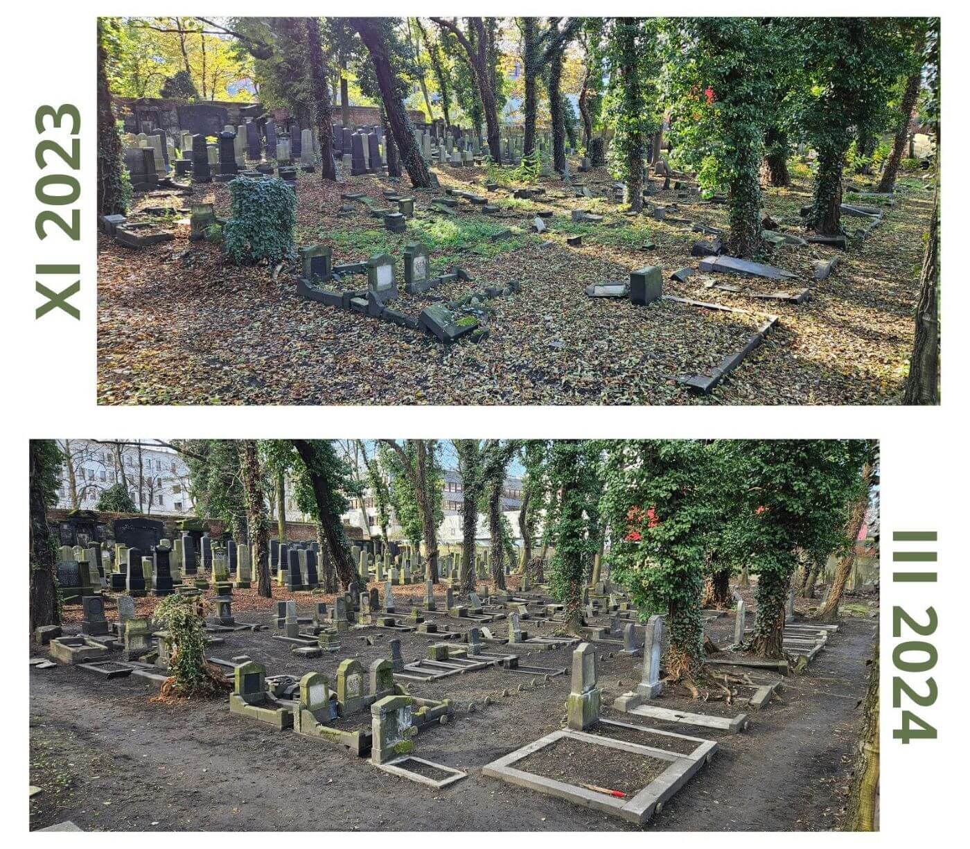 Akcje renowacyjne kwatery dziecięcej w Katowicach