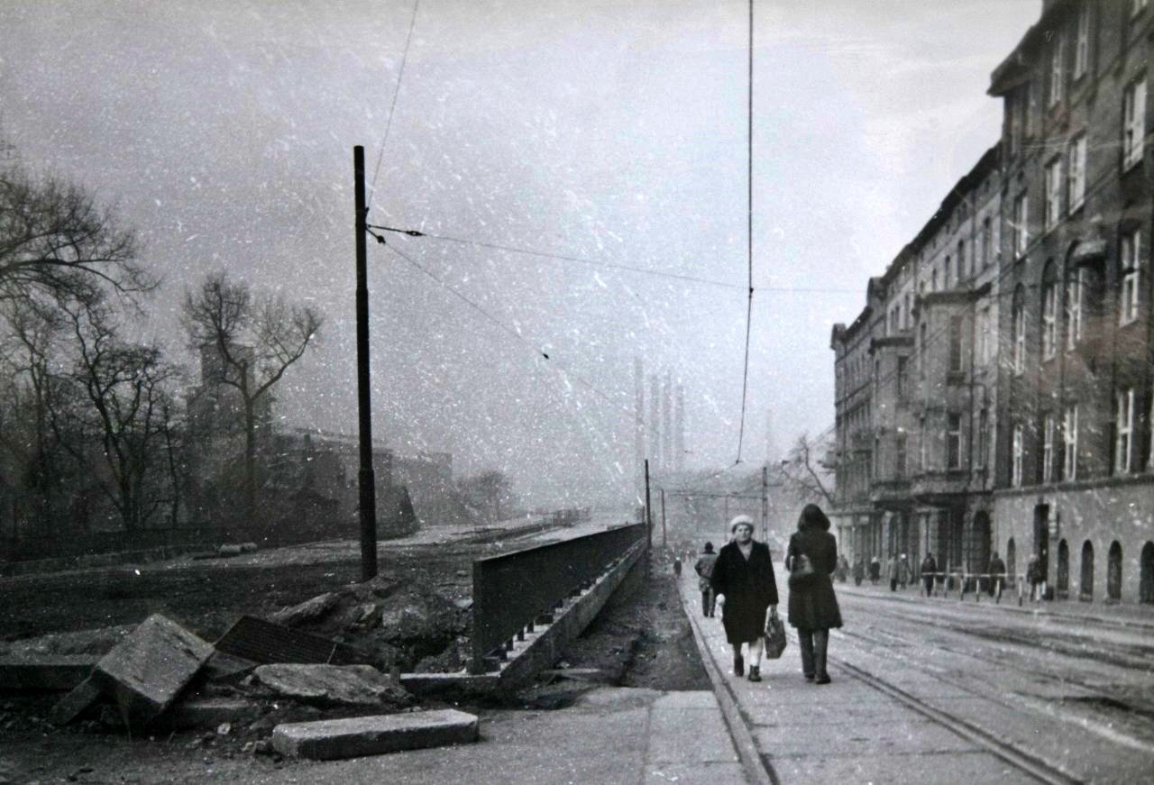 Chorzow budowa estakady um 8