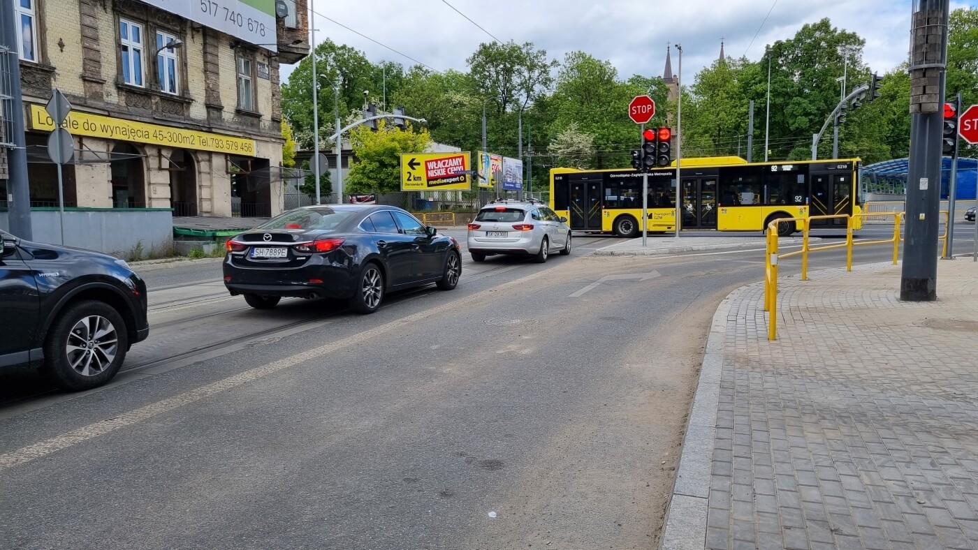 Chorzow katowicka przebudowa 9 maja 2025 16
