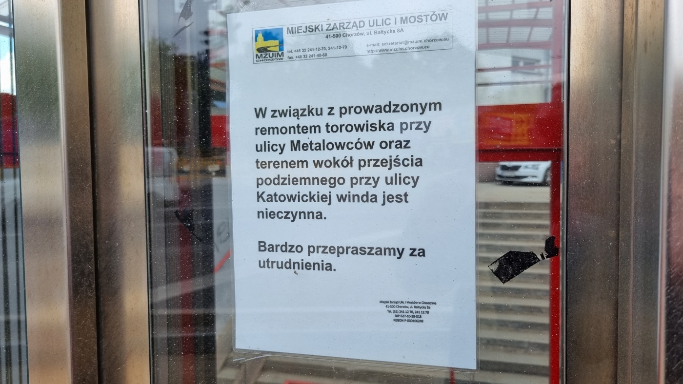 Chorzow katowicka przebudowa 9 maja 2025 17