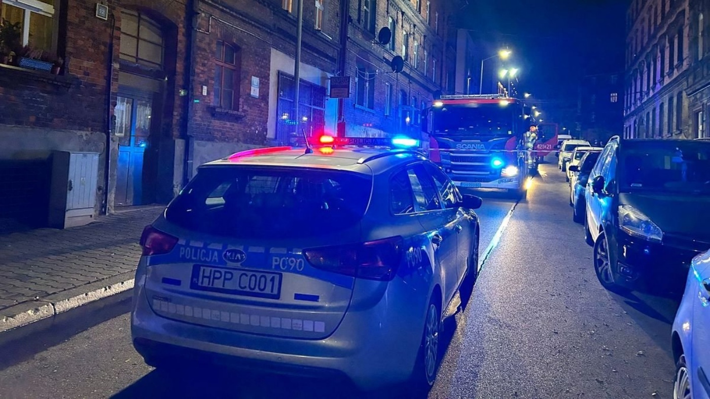 Podpalenie kamienicy w Chorzowie. Sprawca groził swojej żonie