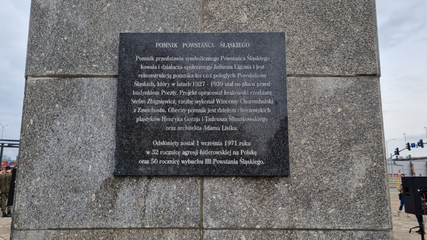 Chorzow pomnik powstanca slaskiego 3