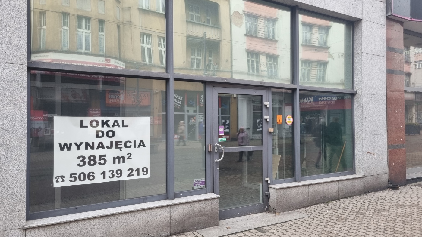 Wolności w Chorzowie. Ulica 'do wynajęcia"