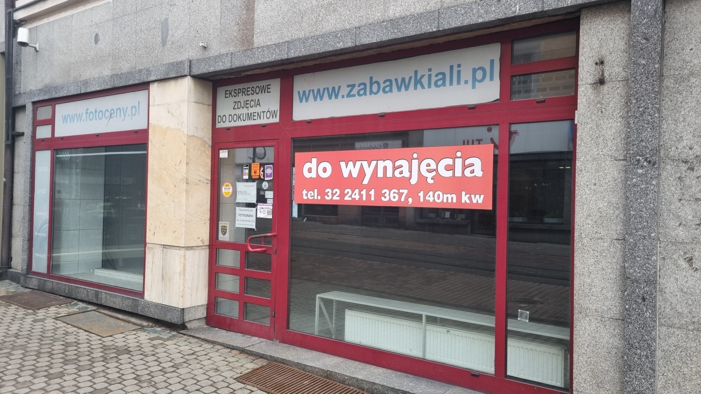 Wolności w Chorzowie. Ulica 'do wynajęcia"