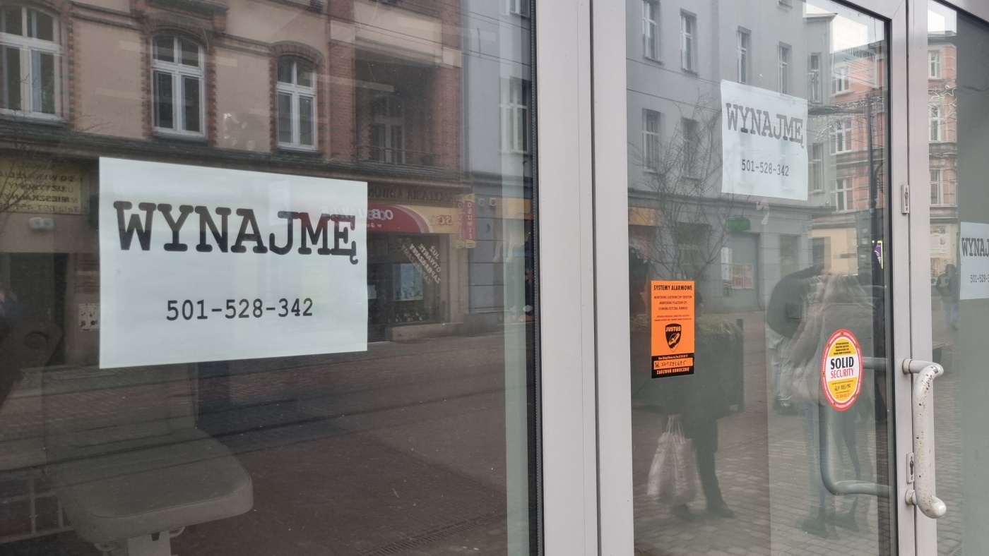 Wolności w Chorzowie. Ulica 'do wynajęcia"