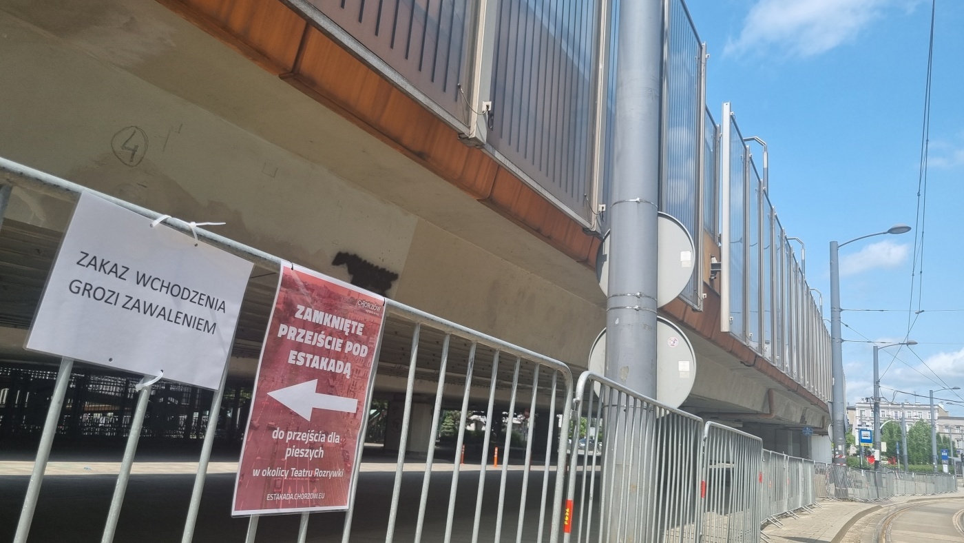 Chorzow zamknieta estakada 9