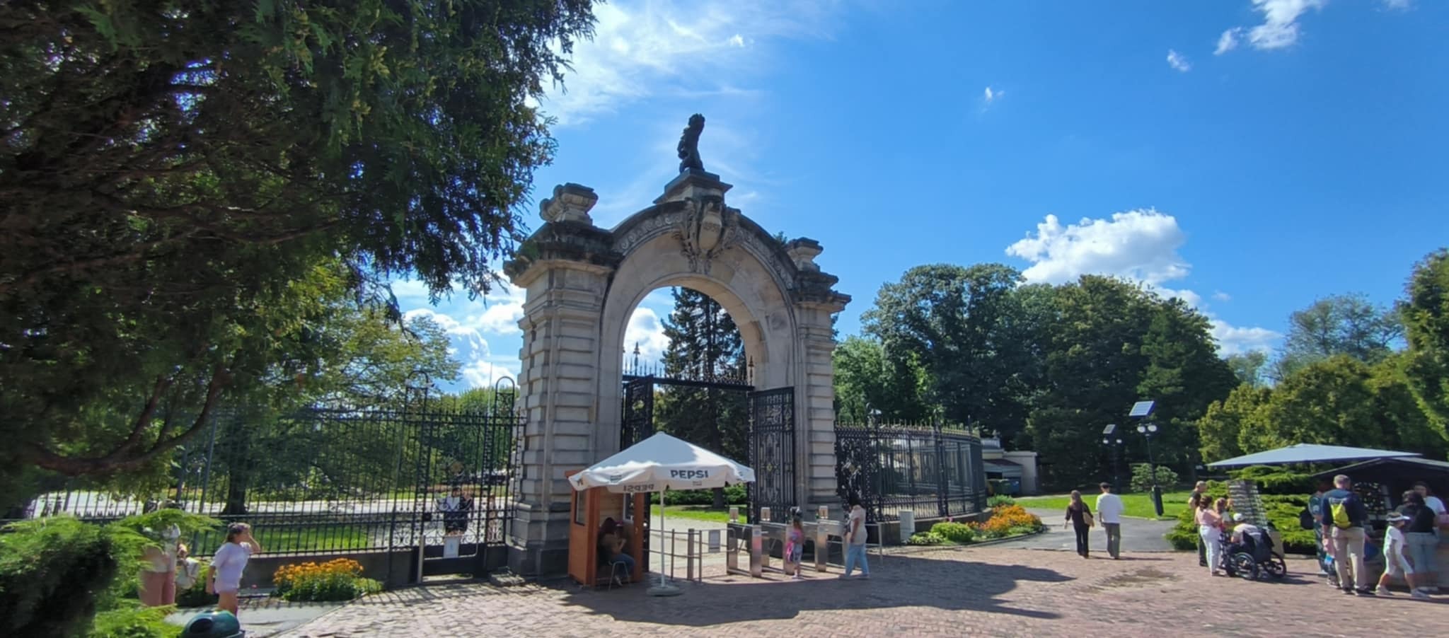 Chorzow zoo brama