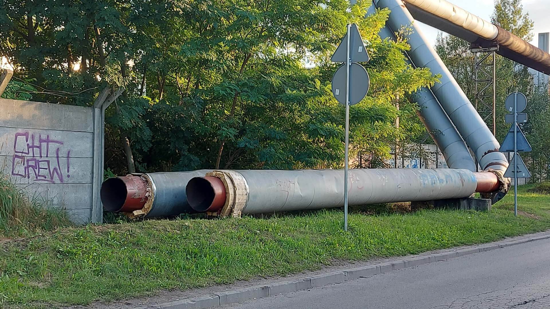 Likwidacja naziemnej linii ciepłowniczej przy ul. Kilara w Bytomiu