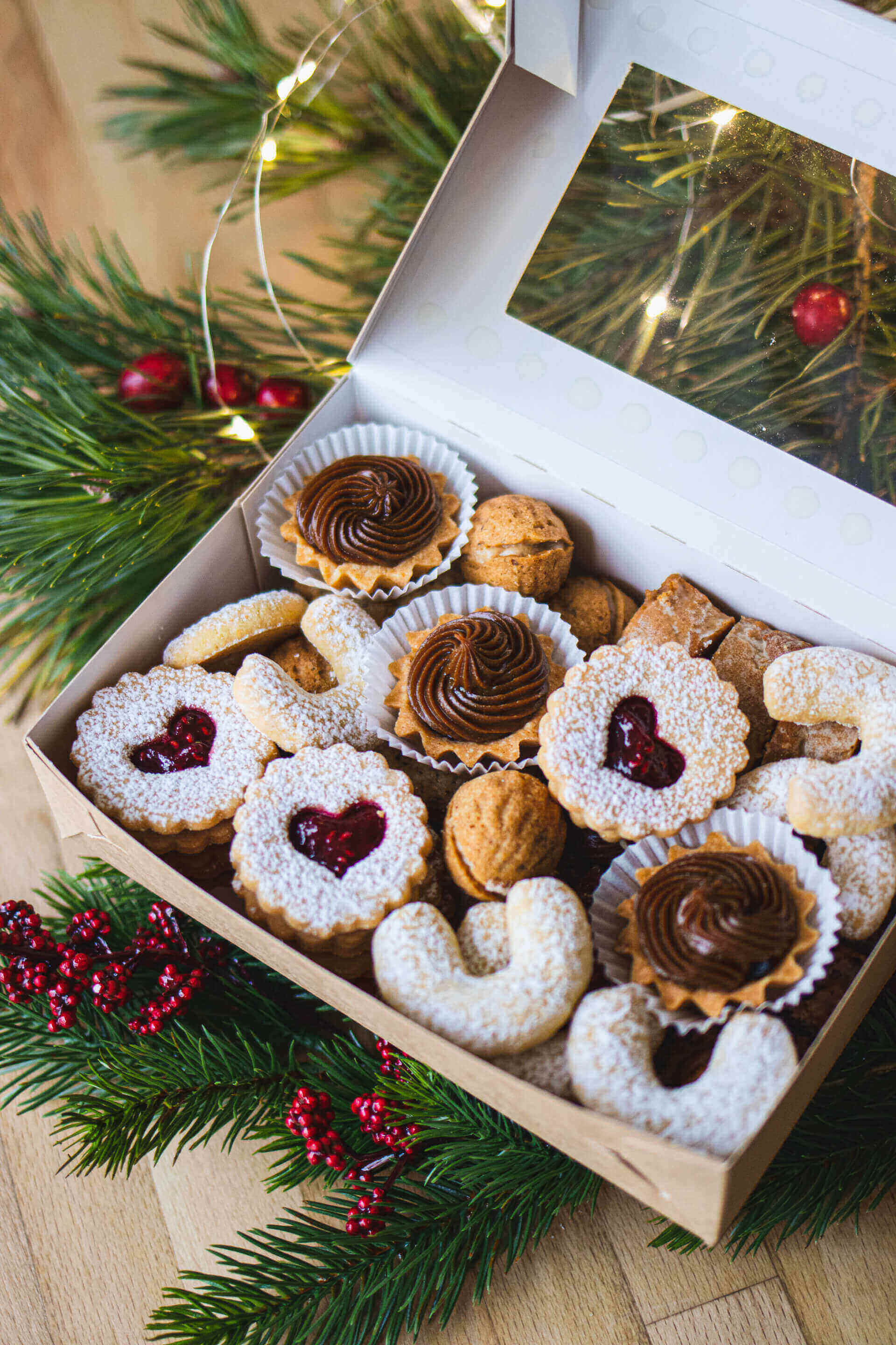 Ciasteczka świąteczne w kawiarni Fika w Katowicach