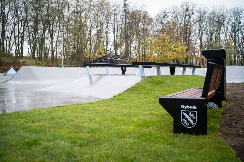 Skatepark w Parku Wiśniowiec