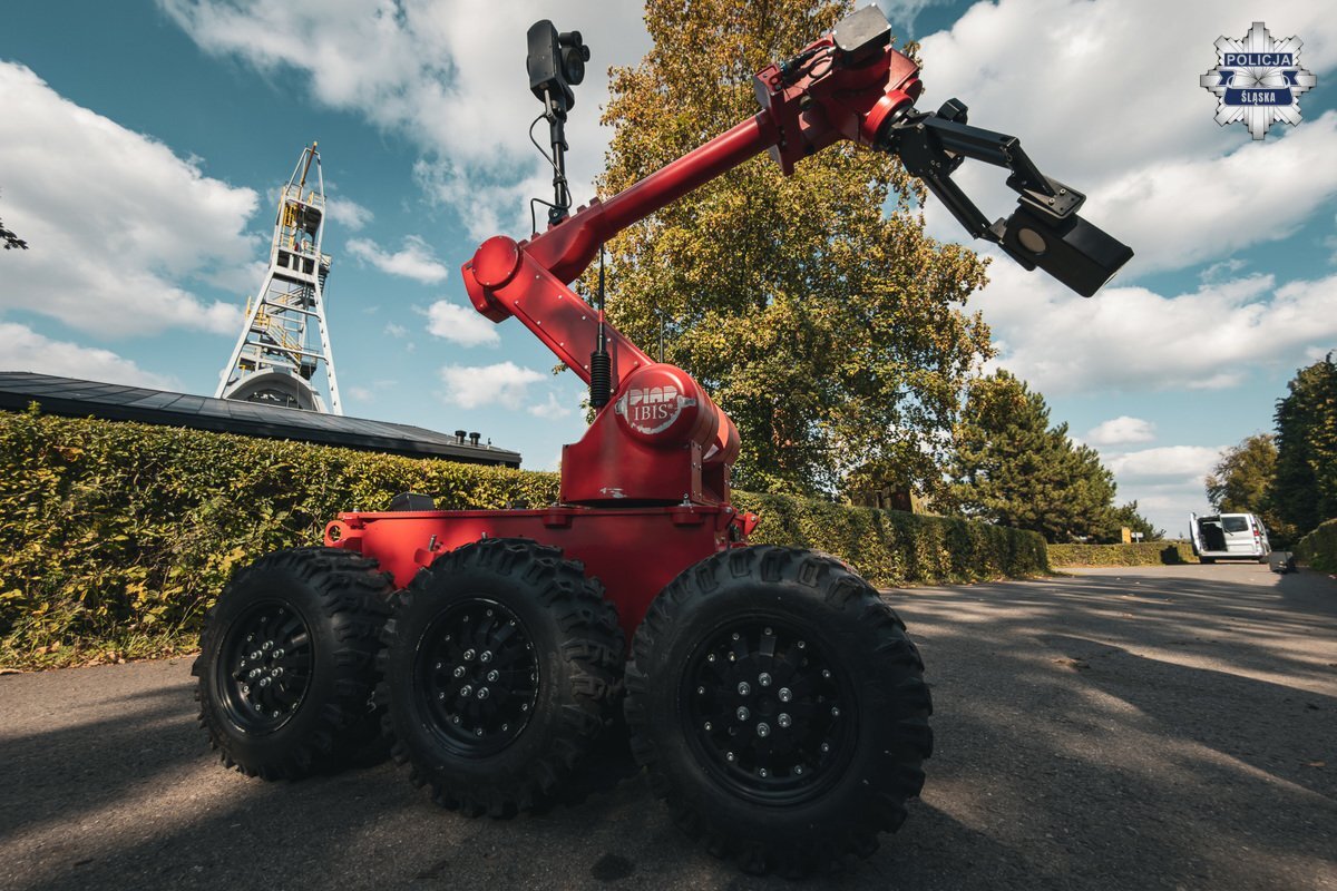 Cwiczenia policji zabytkowa kopalnia srebra 14