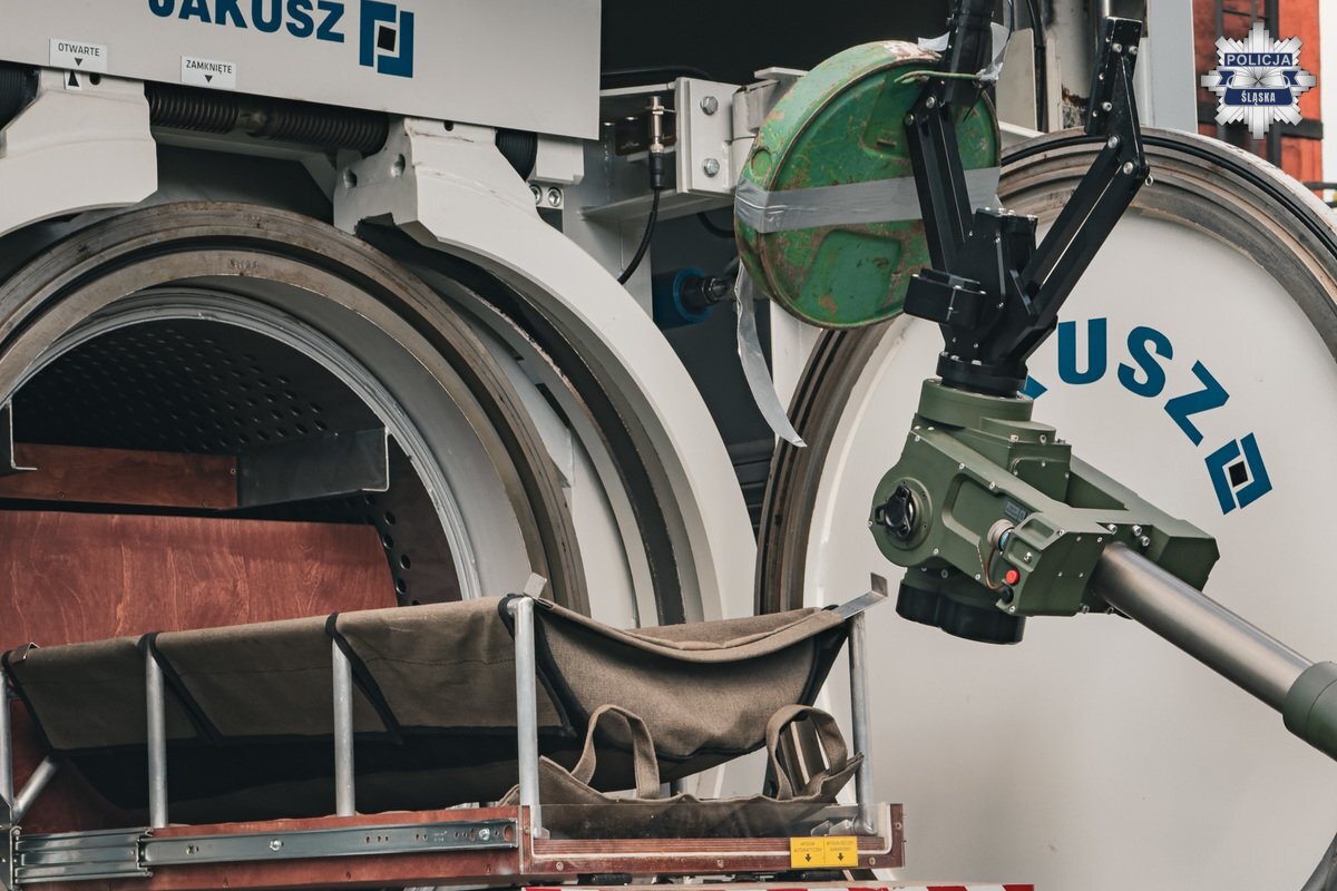 Cwiczenia policji zabytkowa kopalnia srebra 15