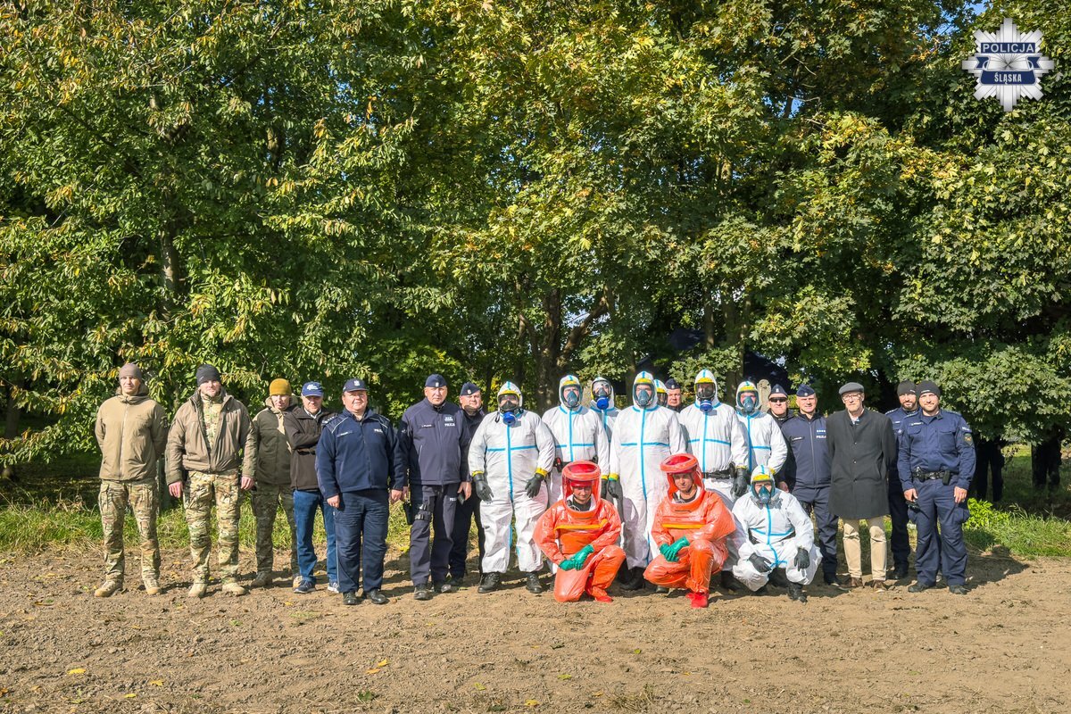 Cwiczenia policji zabytkowa kopalnia srebra 37
