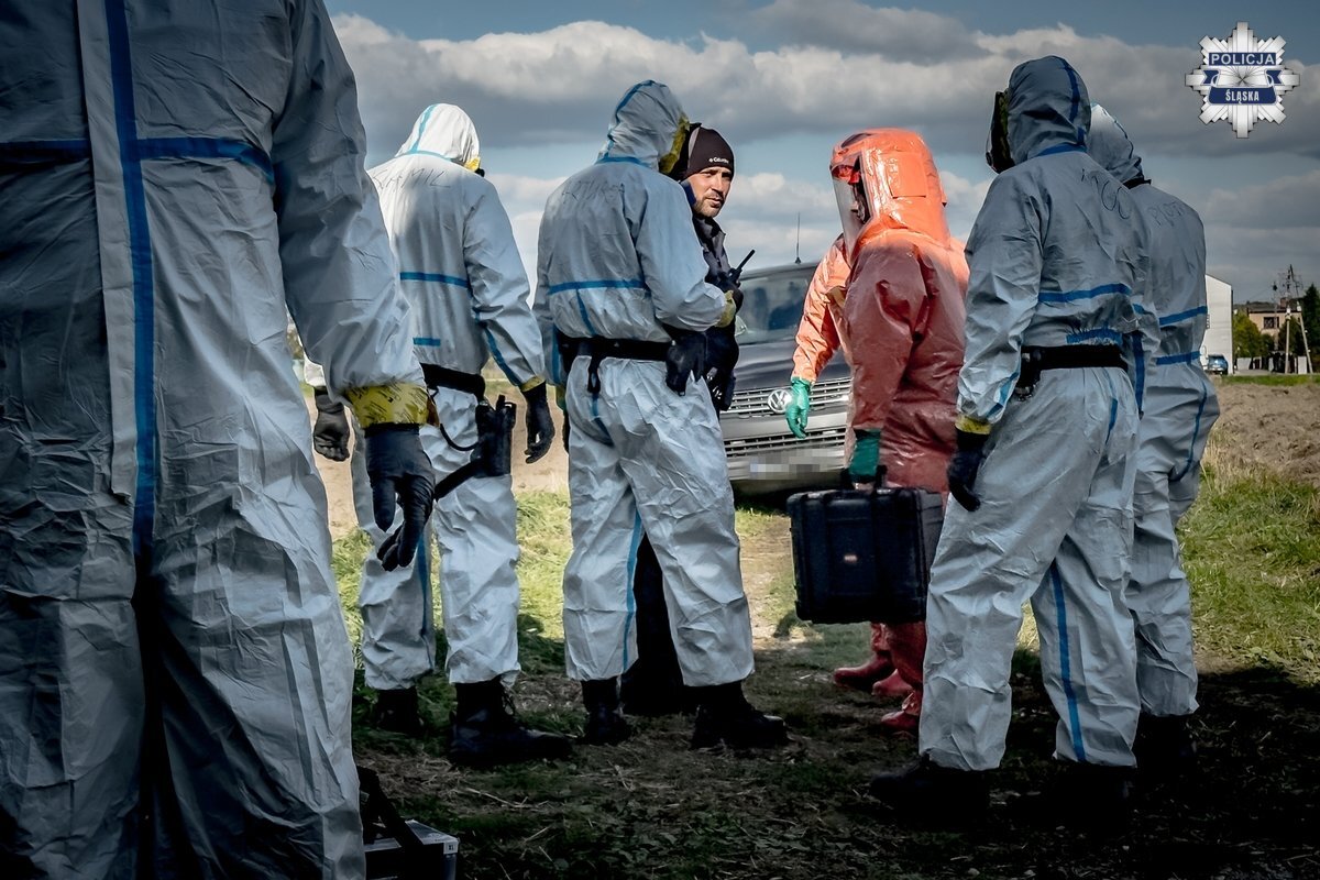 Cwiczenia policji zabytkowa kopalnia srebra 43