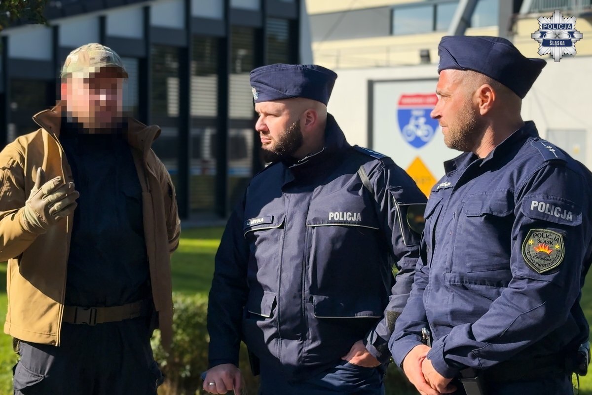 Cwiczenia policji zabytkowa kopalnia srebra 45