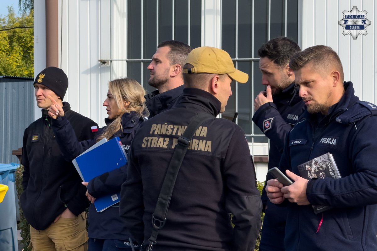 Cwiczenia policji zabytkowa kopalnia srebra 5