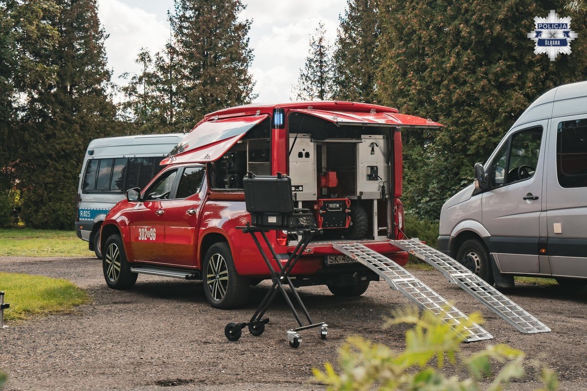 Cwiczenia policji zabytkowa kopalnia srebra 9