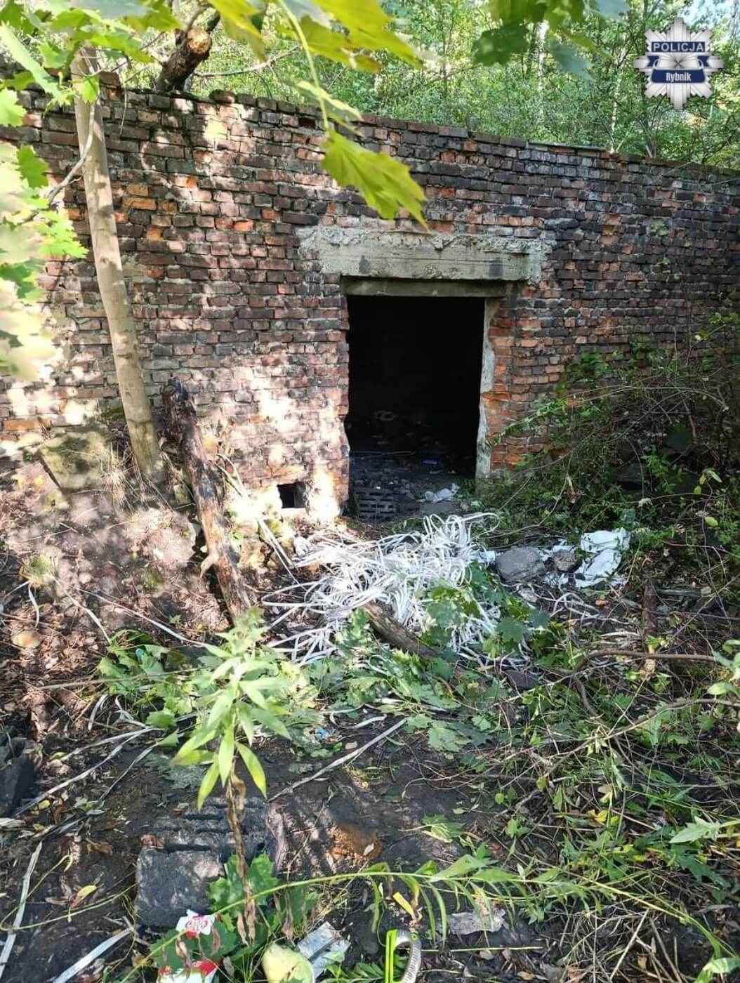 Czerwionka leszczyny nastoletni wlamywacze ukrywali sie na haldzie 1