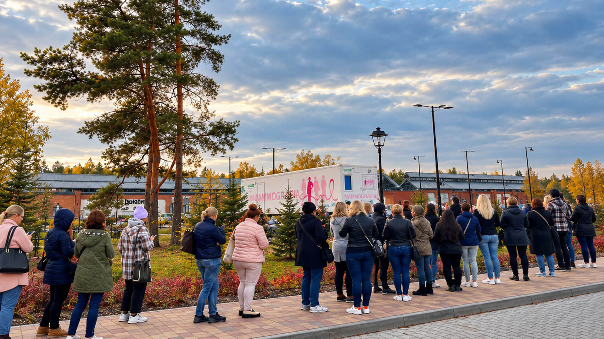 Różowy Październik w Designer Outlet Sosnowiec: bezpłatne badania mammograficzne dla mieszkanek regionu.