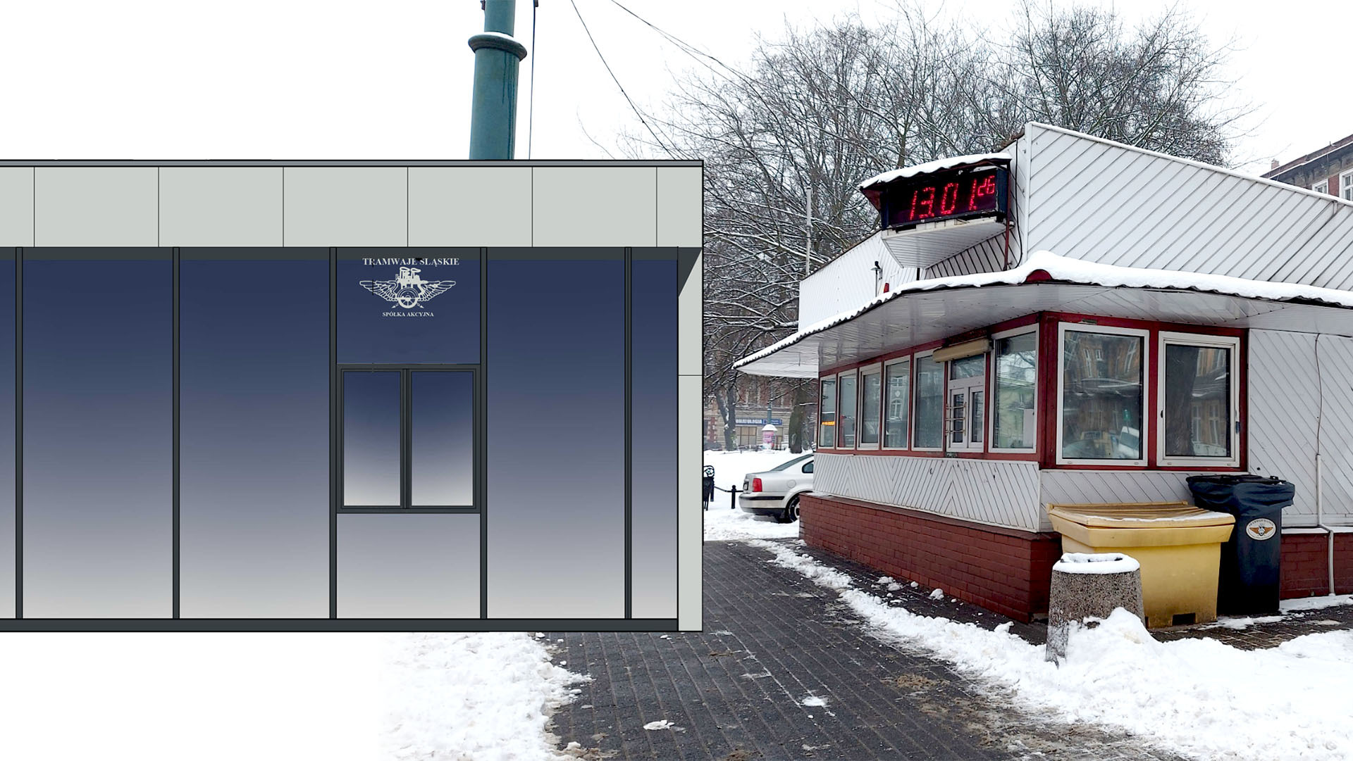 Dyspozytornia sikorak zima