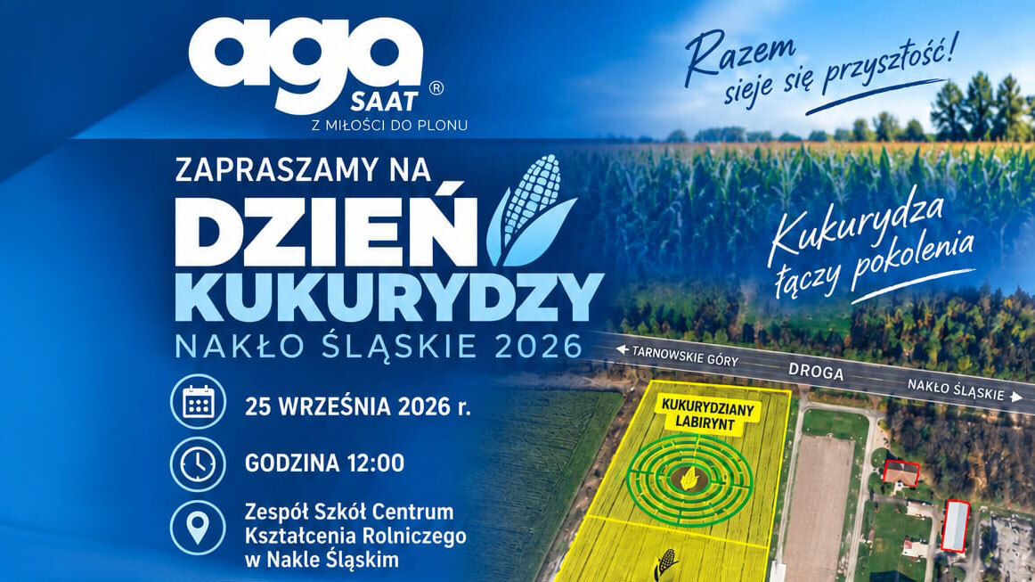 Labirynt z kukurydzy, pokazy maszyn i lekcja o drodze żywności. Dzień Kukurydzy w Nakle Śląskim