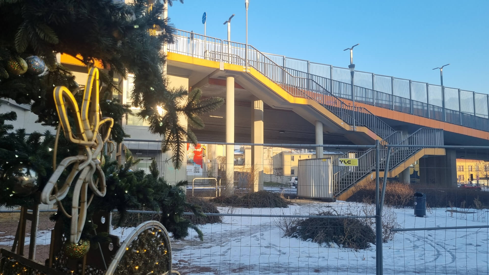 Estakada w Chorzowie, 19 stycznia 2026 r.