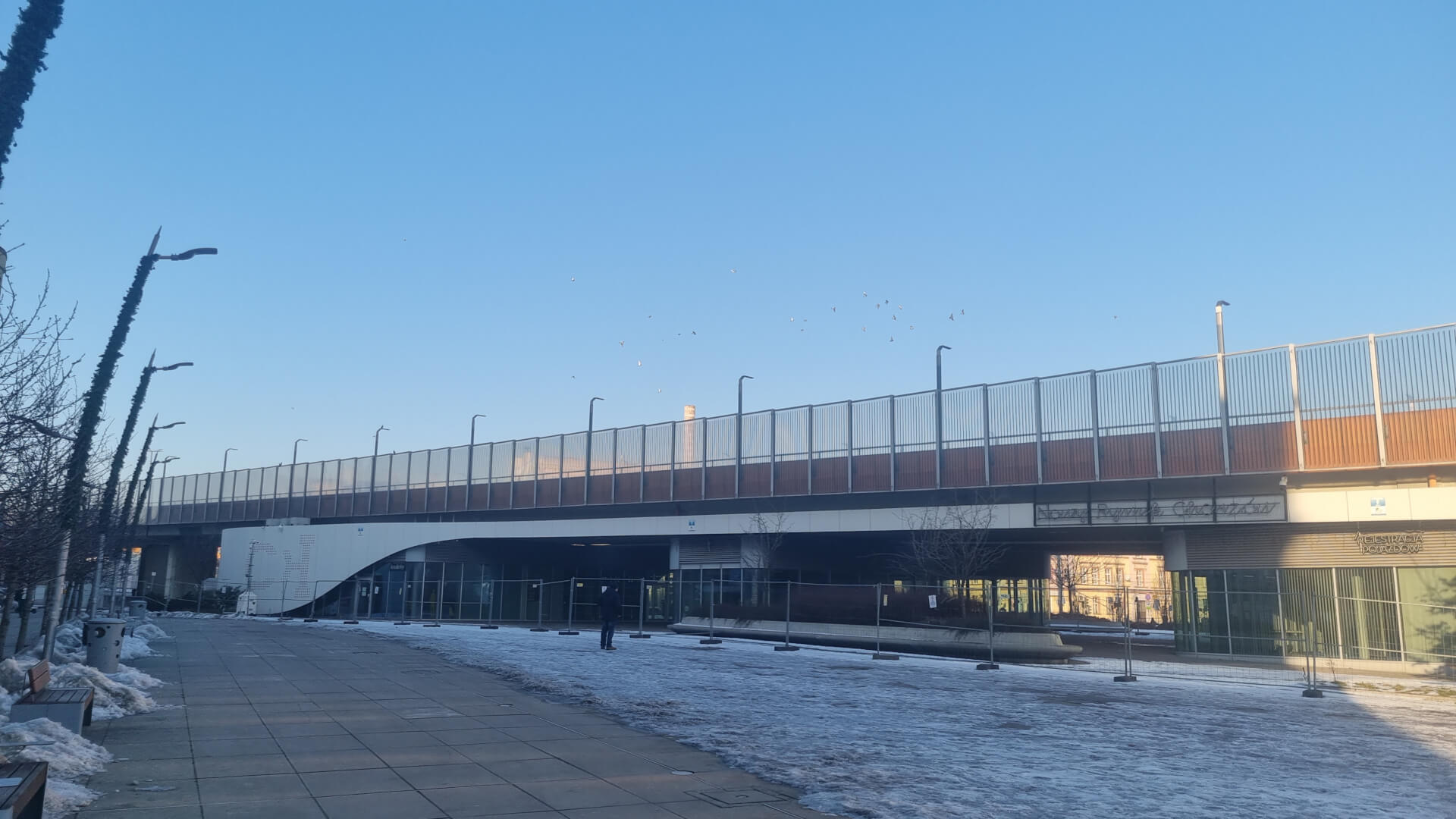 Estakada w Chorzowie, 19 stycznia 2026 r.