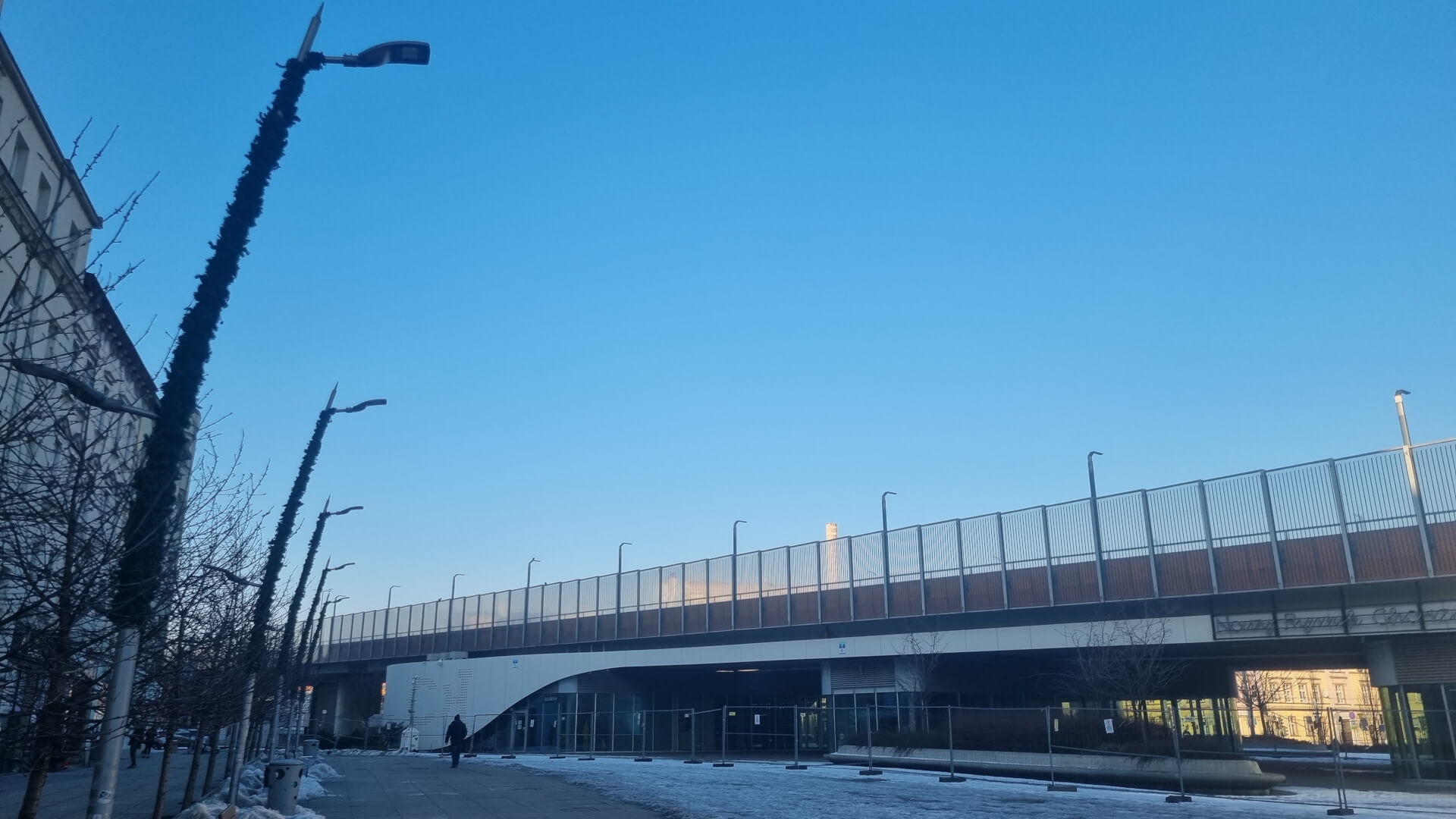 Estakada w Chorzowie, 19 stycznia 2026 r.