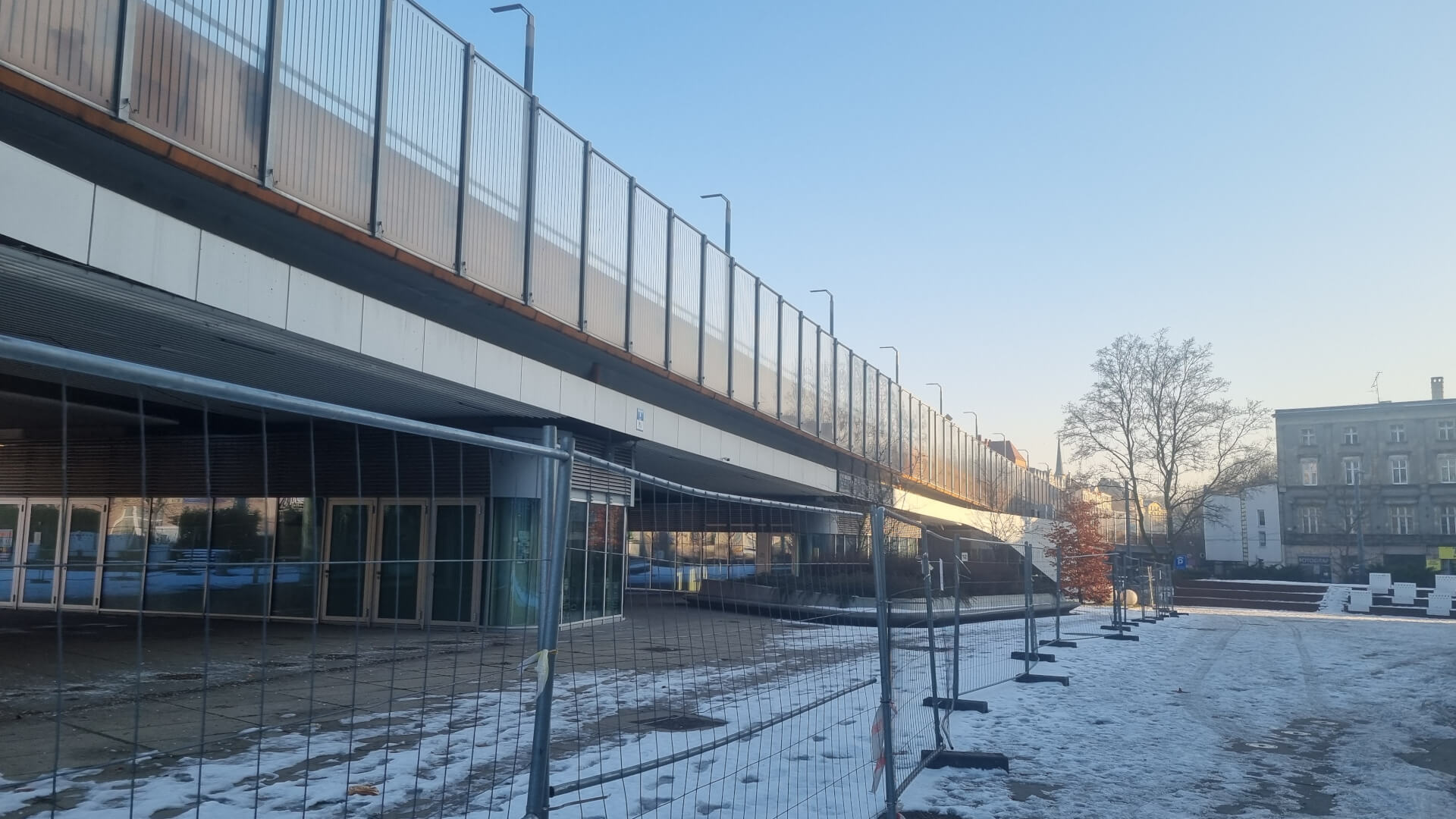 Estakada w Chorzowie, 19 stycznia 2026 r.