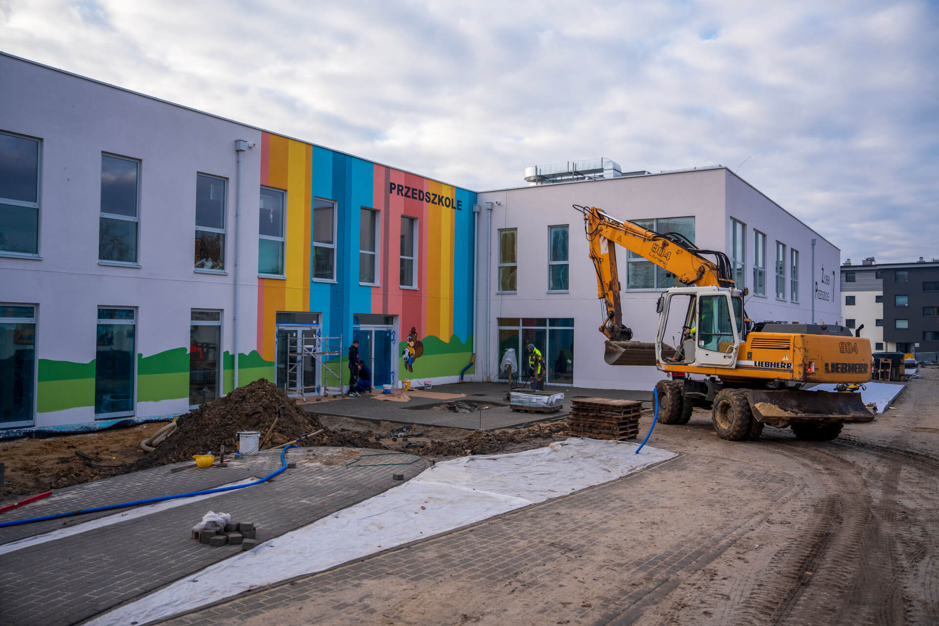 W Gliwicach powstaje nowoczesne przedszkole z... drewna