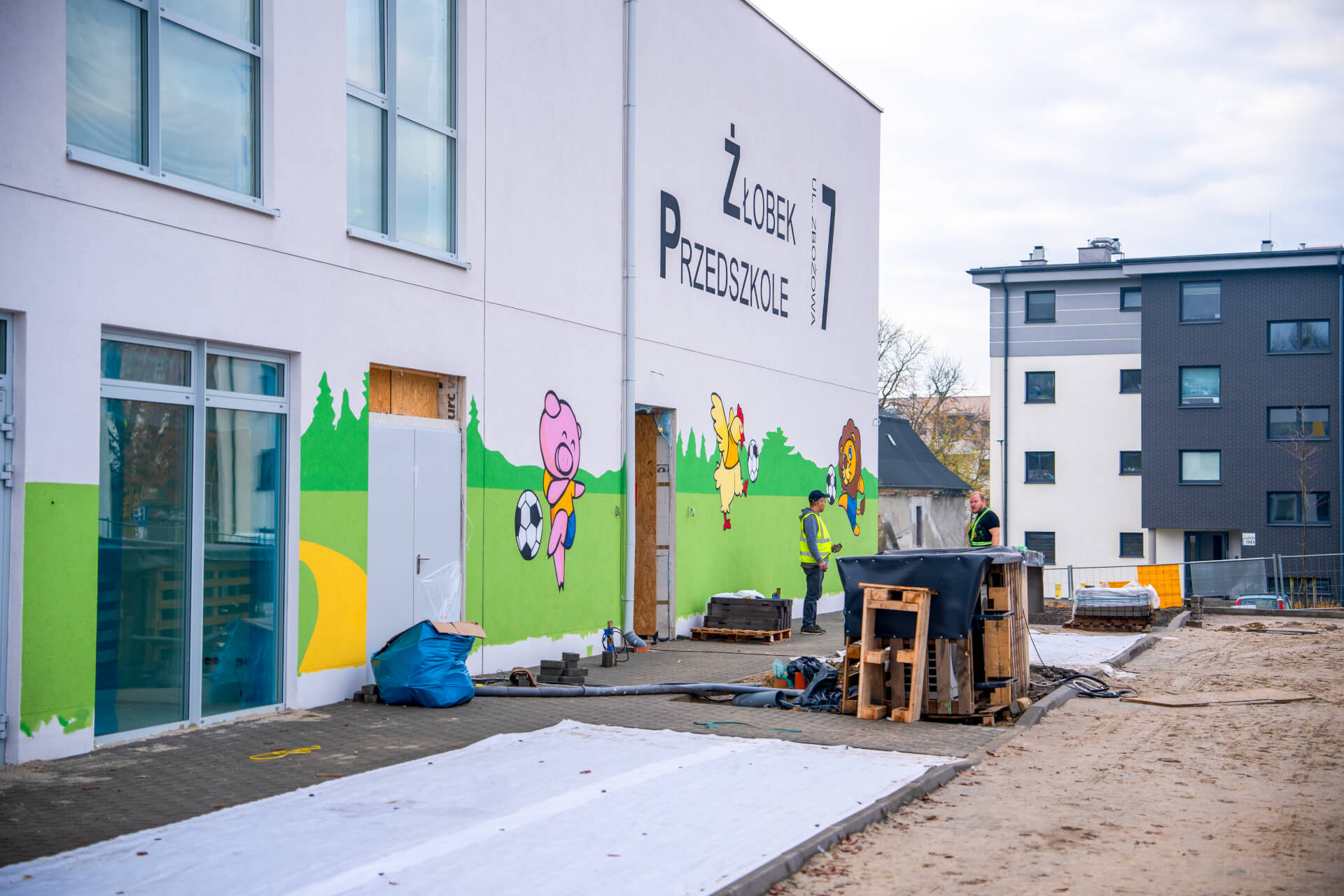 W Gliwicach powstaje nowoczesne przedszkole z... drewna